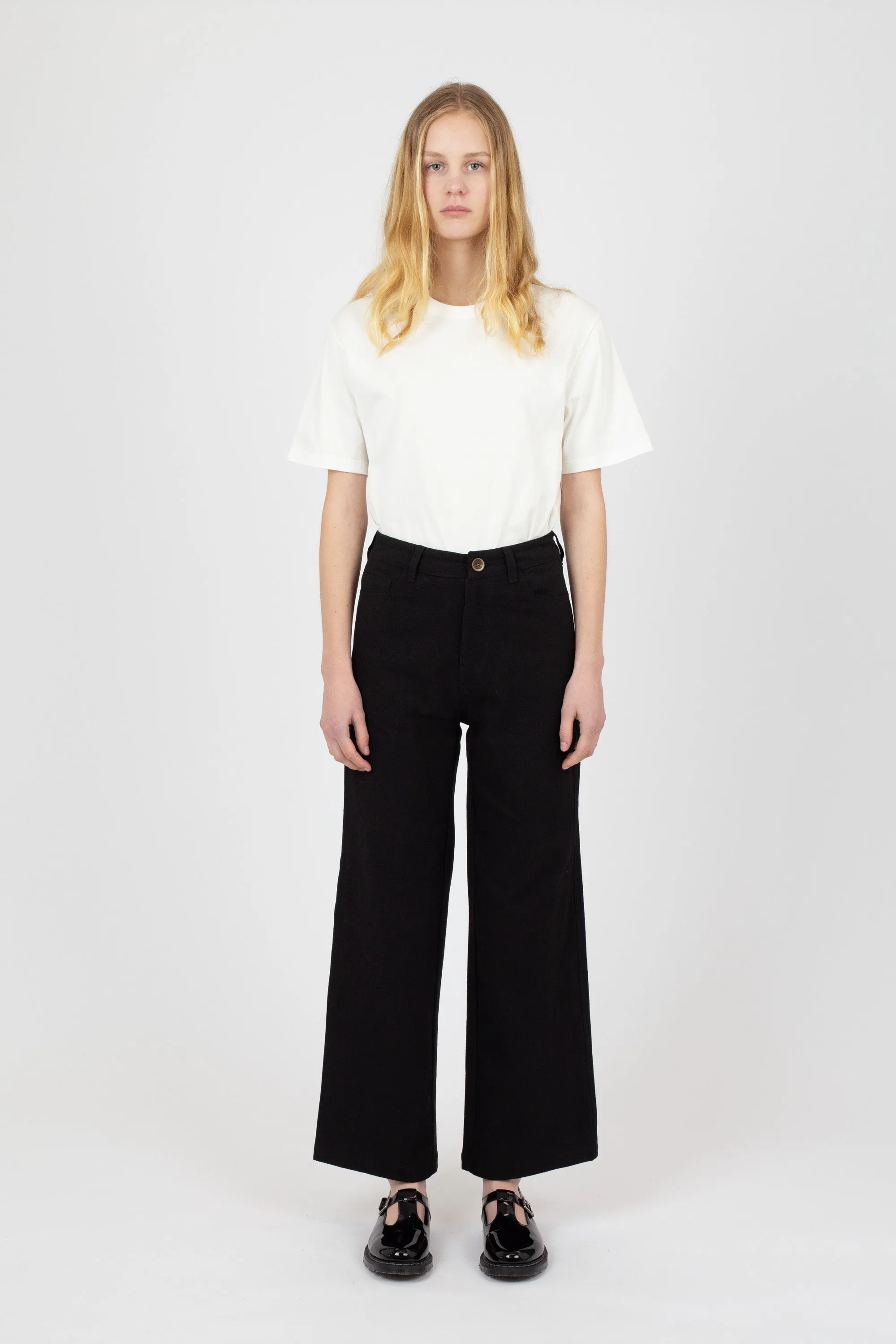 Harry Pant, Hachiko Black Linen sold by Handsom