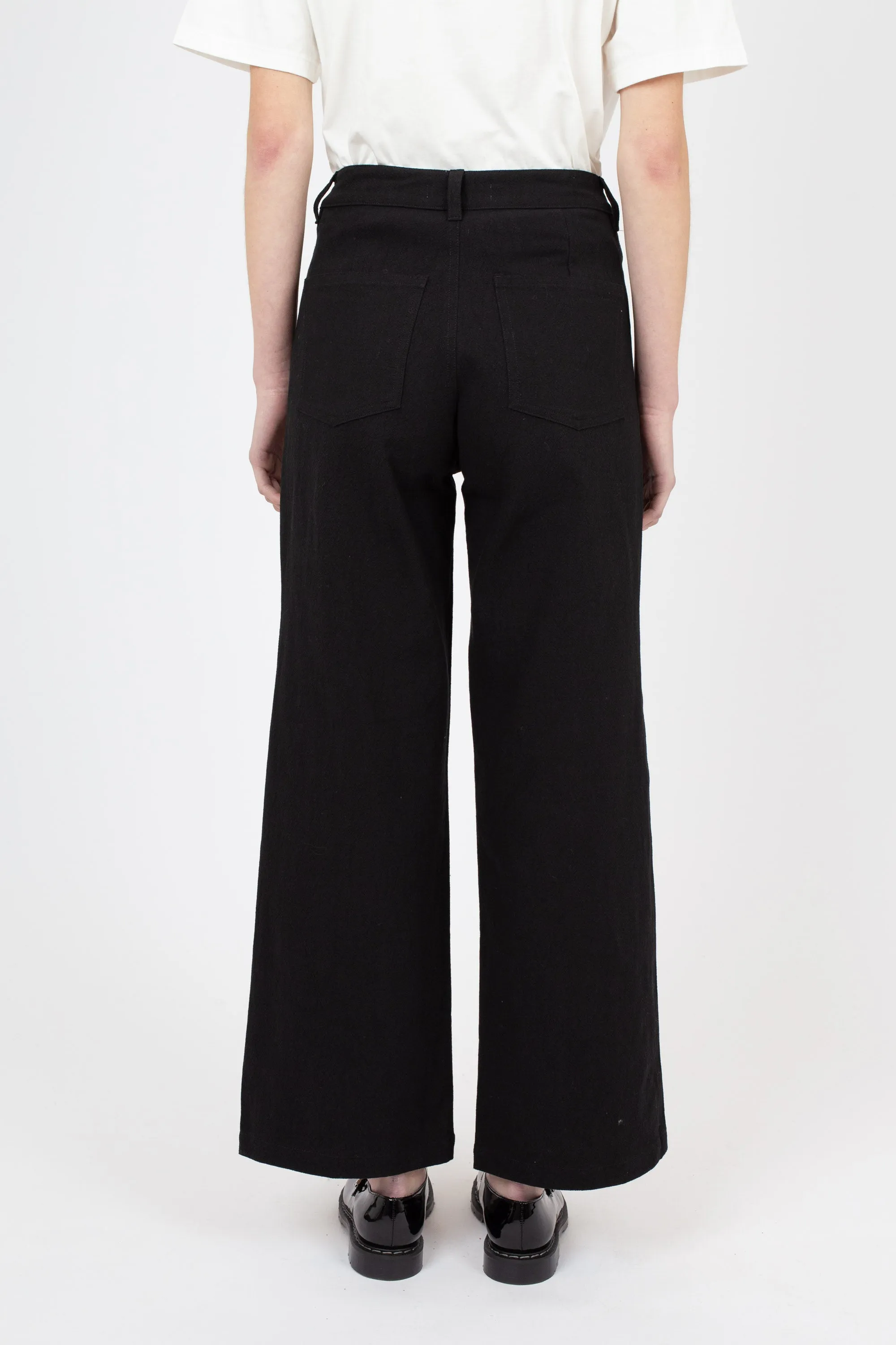 Harry Pant, Hachiko Black Linen sold by Handsom product image thumbnail 3