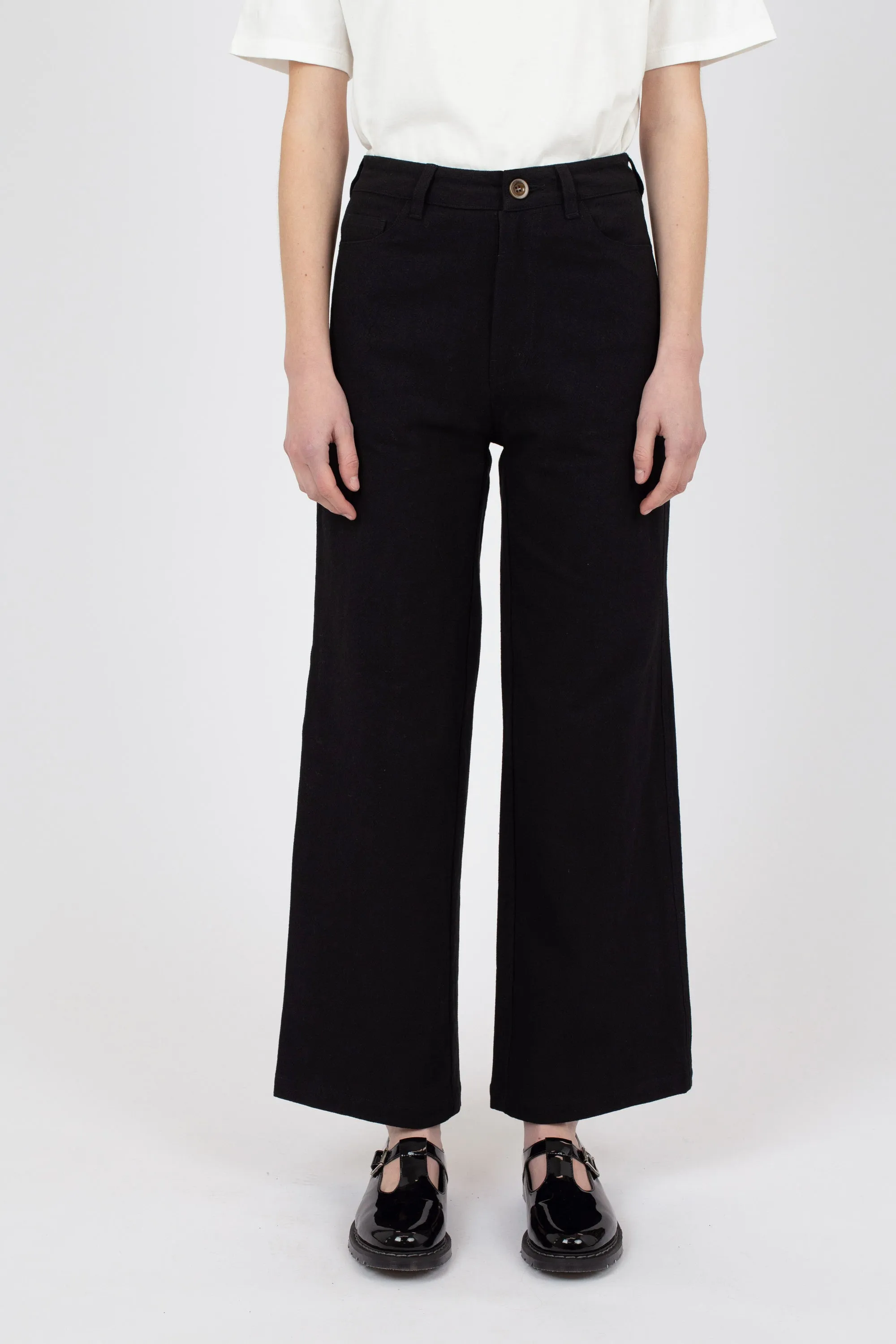 Harry Pant, Hachiko Black Linen sold by Handsom product image thumbnail 2
