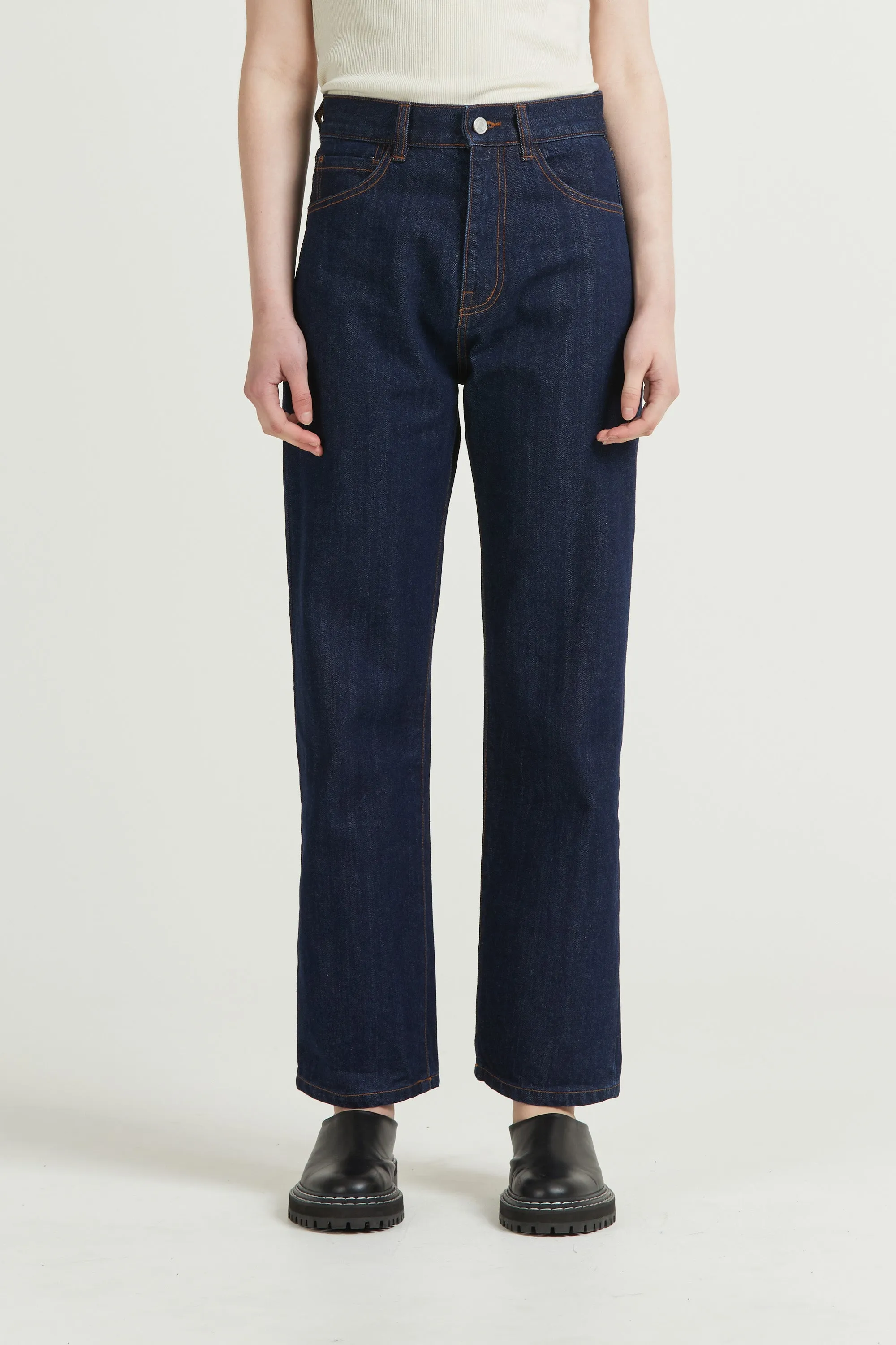 Straight Leg Selvedge Jean, Indigo sold by Handsom product image thumbnail 2
