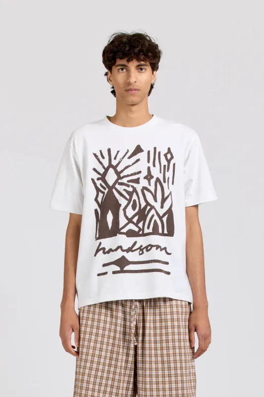 Handsom Frame Tee, Espresso Print sold by Handsom