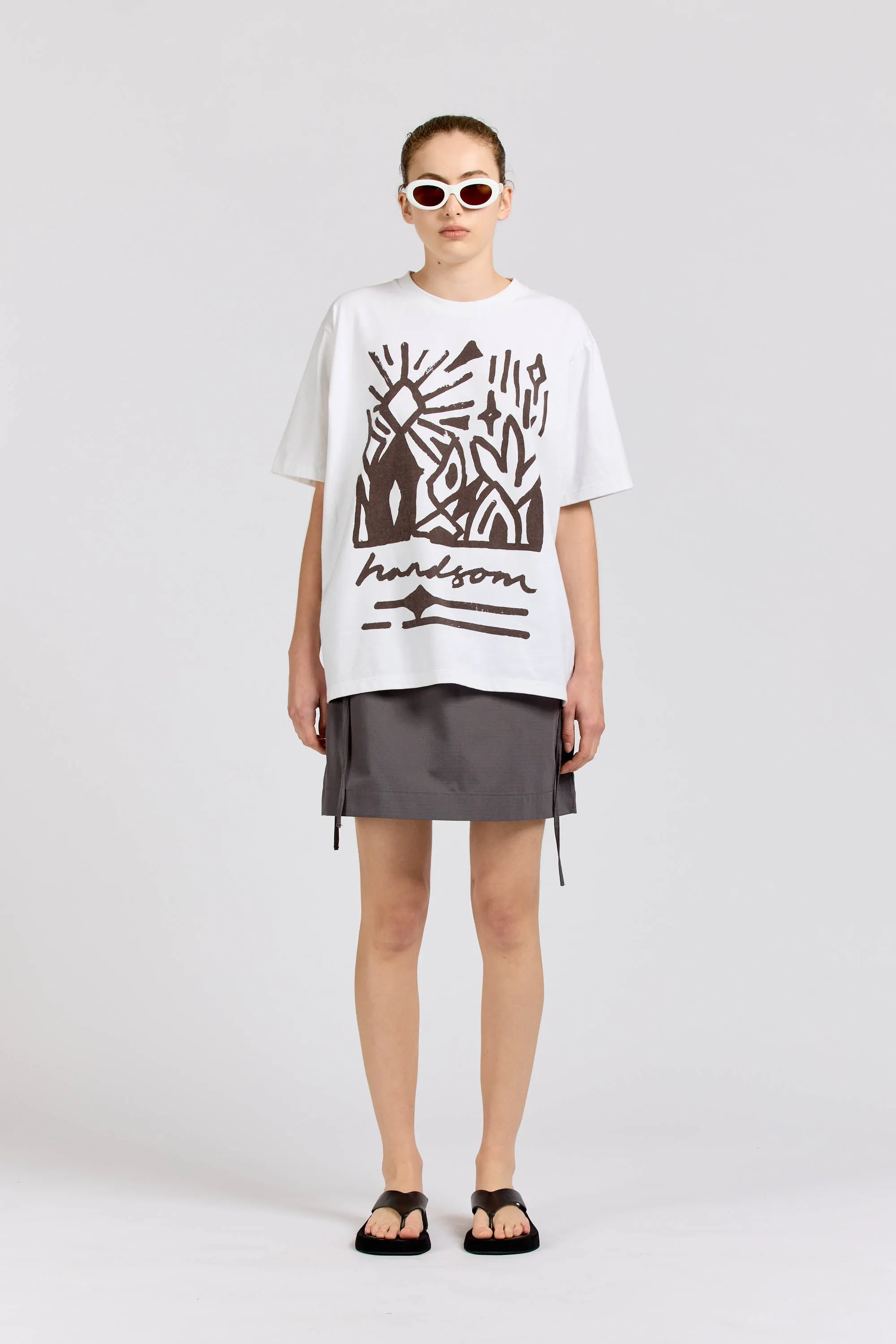 Handsom Frame Tee, Espresso Print sold by Handsom product image thumbnail 4