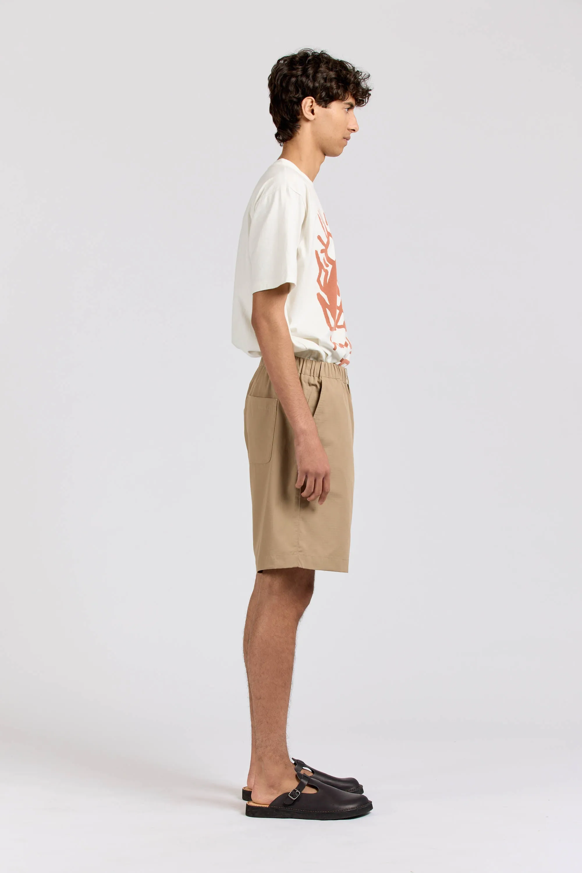 Circuit Shorts, Ripstop, Beige sold by Handsom product image thumbnail 3