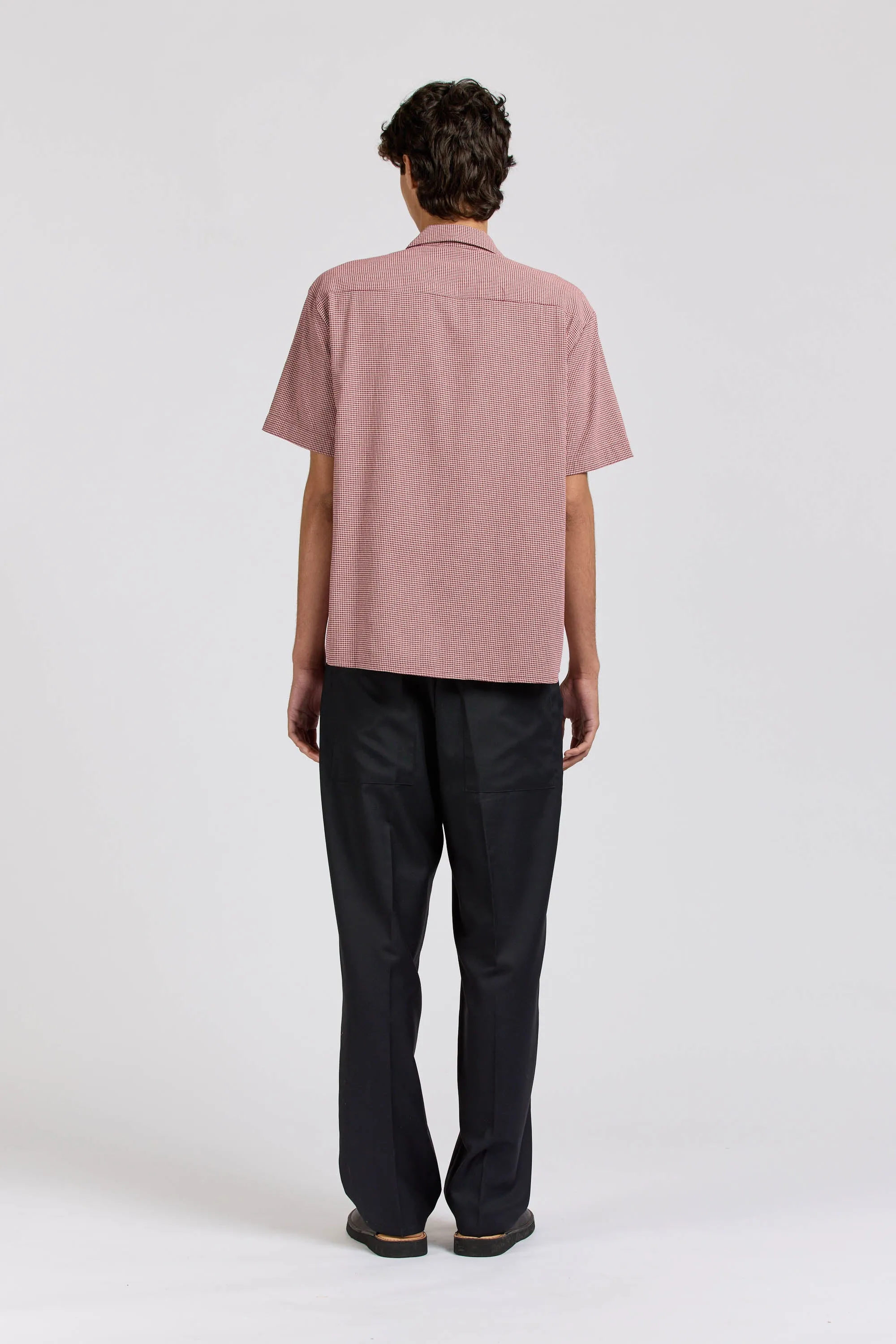 Numan Shirt, Puppytooth, Ruby sold by Handsom product image thumbnail 5