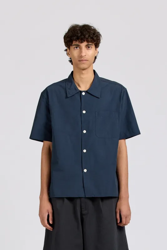 Extra Shirt Short Sleeve, Ripstop, Midnight sold by Handsom