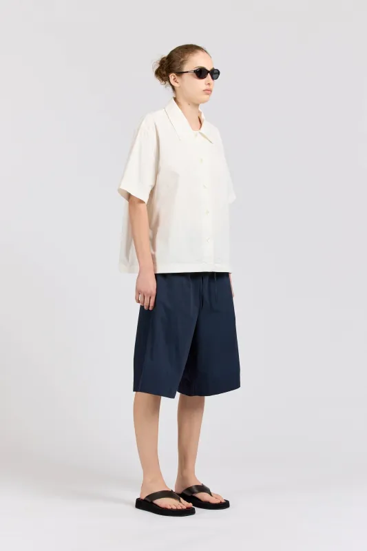 Maxi Shirt Short Sleeve, Off White sold by Handsom