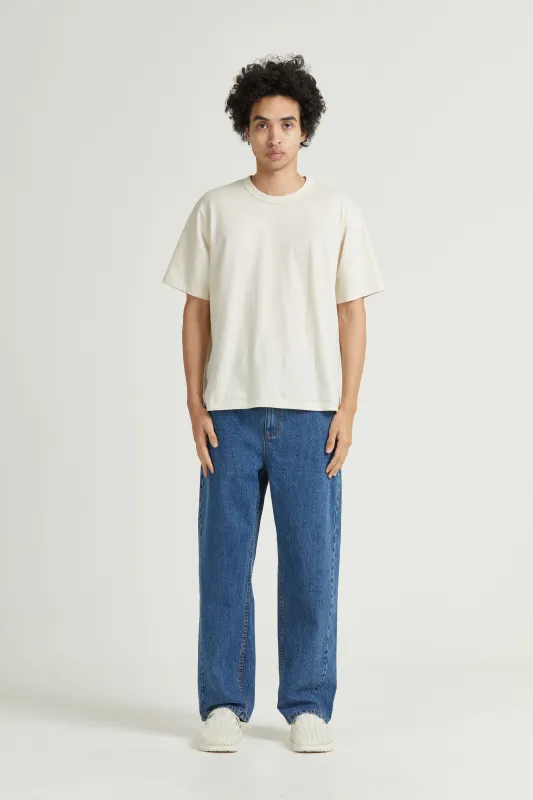 New Standard Tee, Ecru sold by Handsom