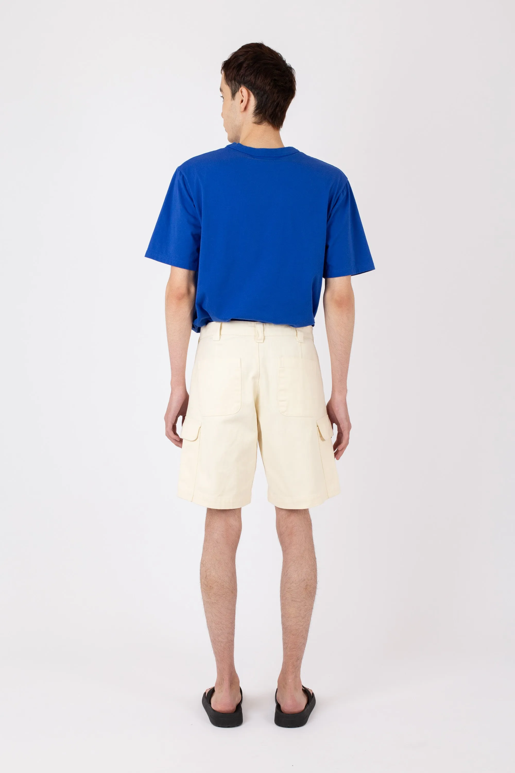 Cargo Shorts, Ecru sold by Handsom product image thumbnail 4