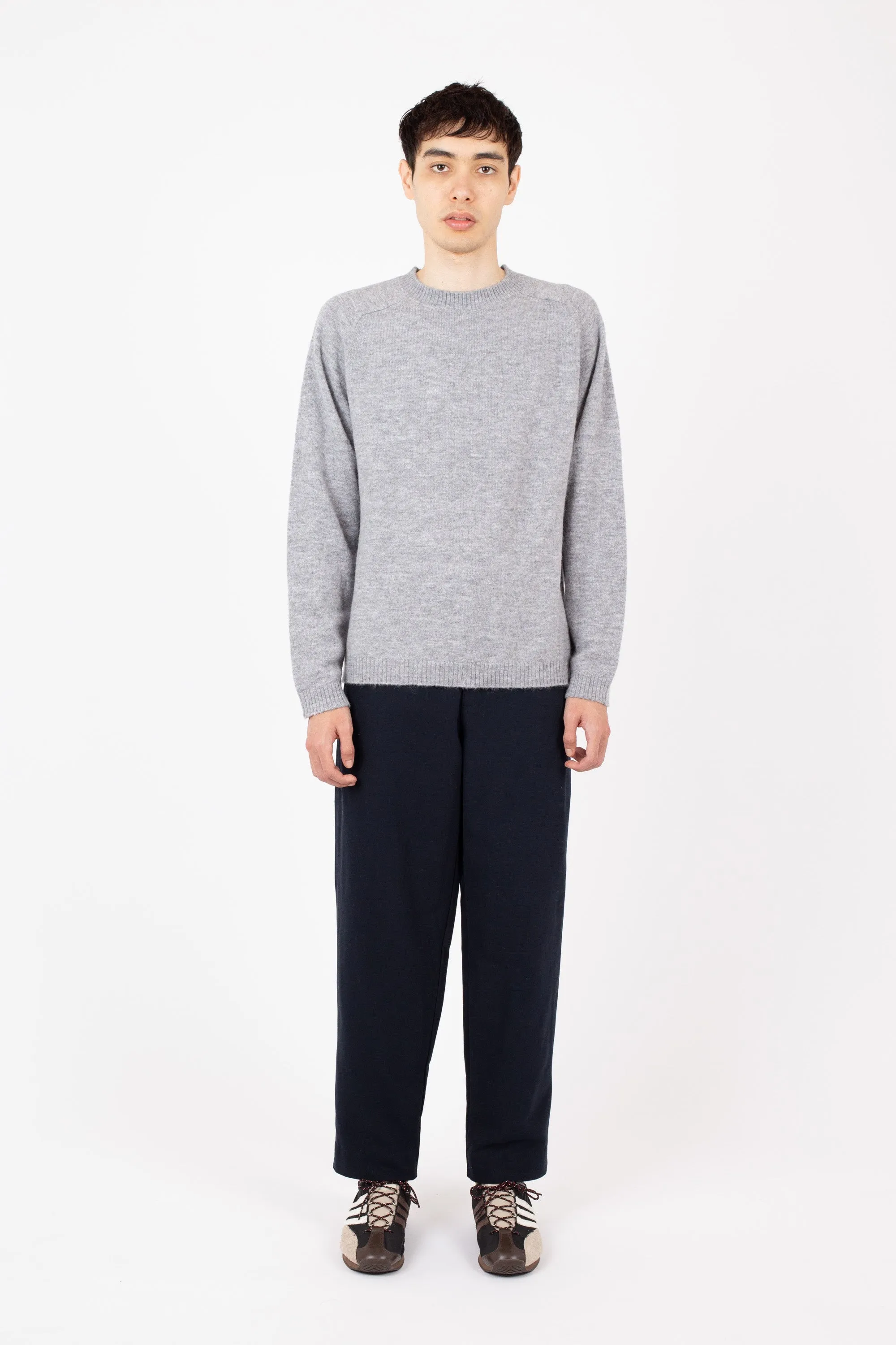 Alpaca Fuzzy Crew, Grey Marle sold by Handsom product image thumbnail 2