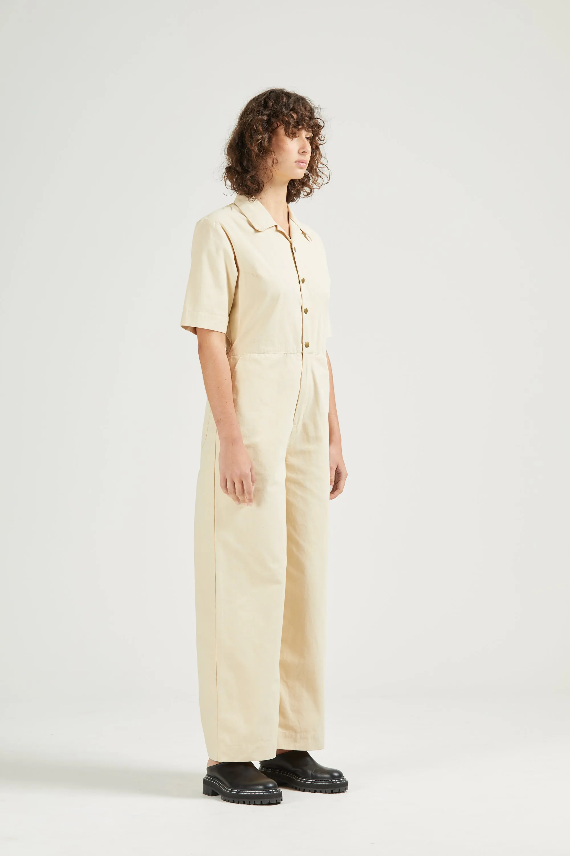 Aspect Jumpsuit, Ecru sold by Handsom product image thumbnail 3
