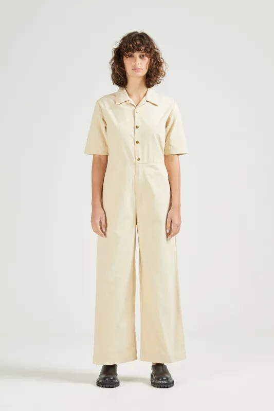 Aspect Jumpsuit, Ecru sold by Handsom