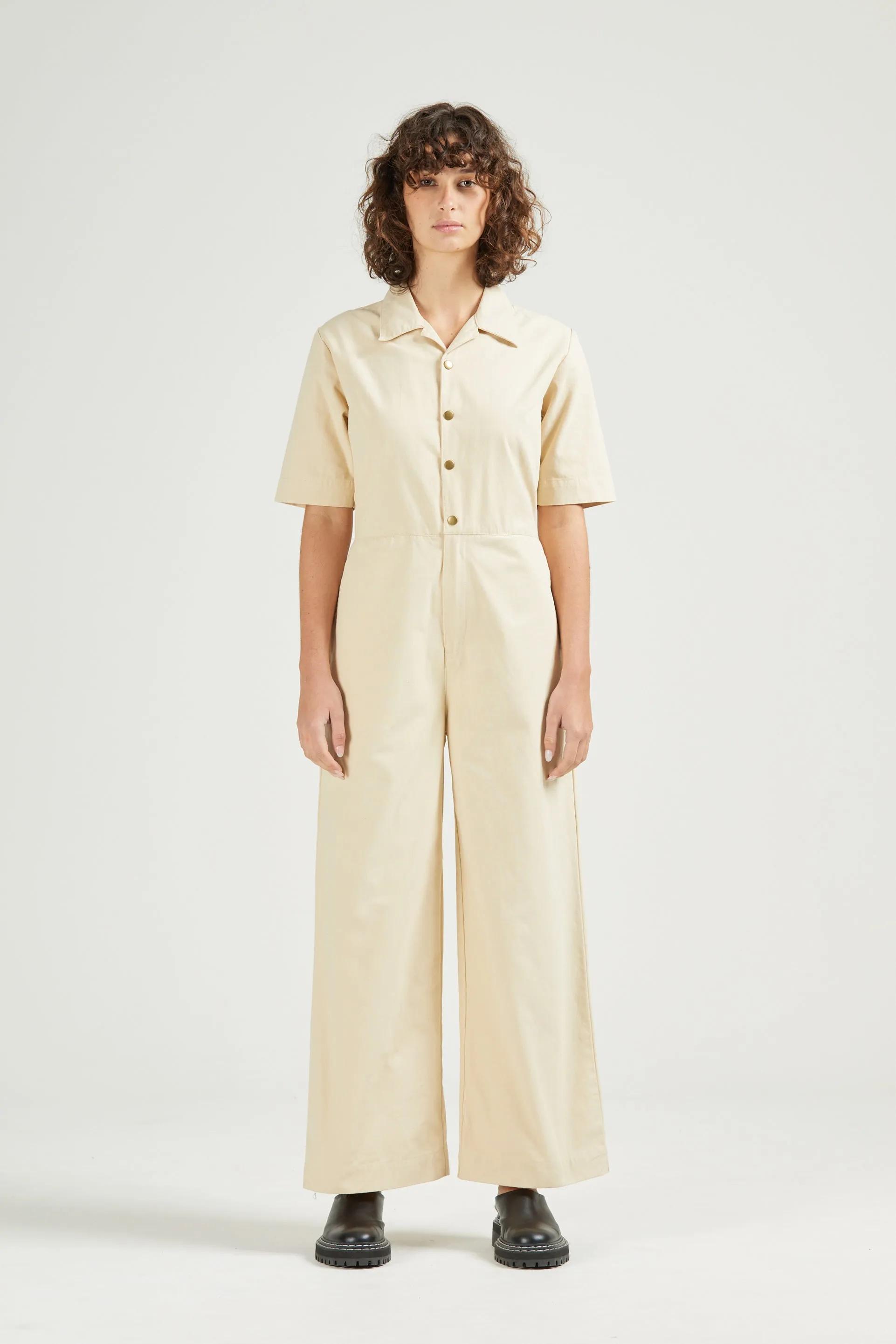 Aspect Jumpsuit, Ecru sold by Handsom