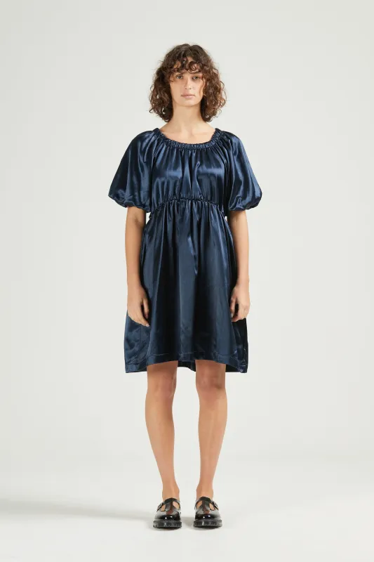 Metallic Party Dress, Navy sold by Handsom