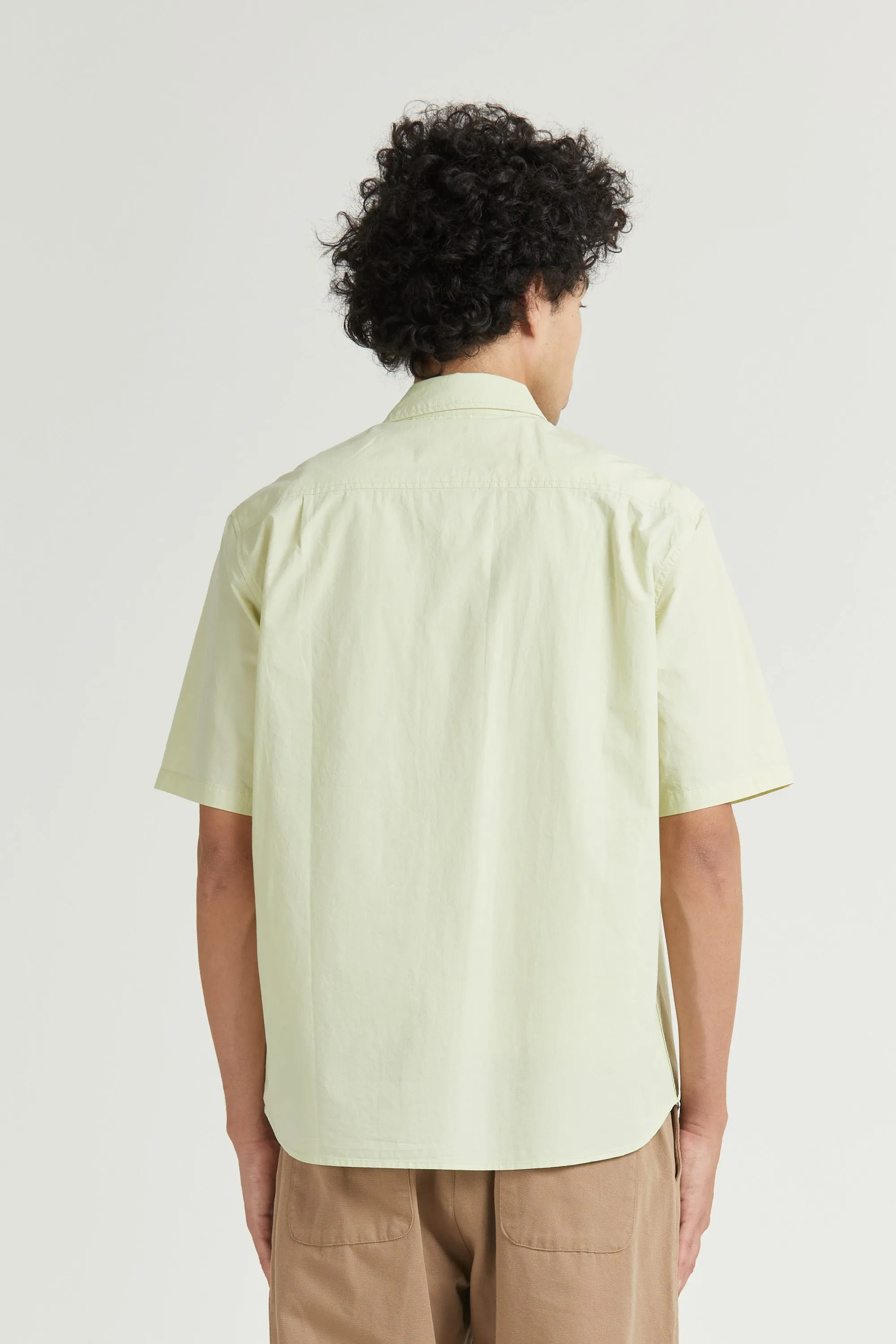 Men's Super Shirt SS, Poplin, Sherbet sold by Handsom product image thumbnail 5