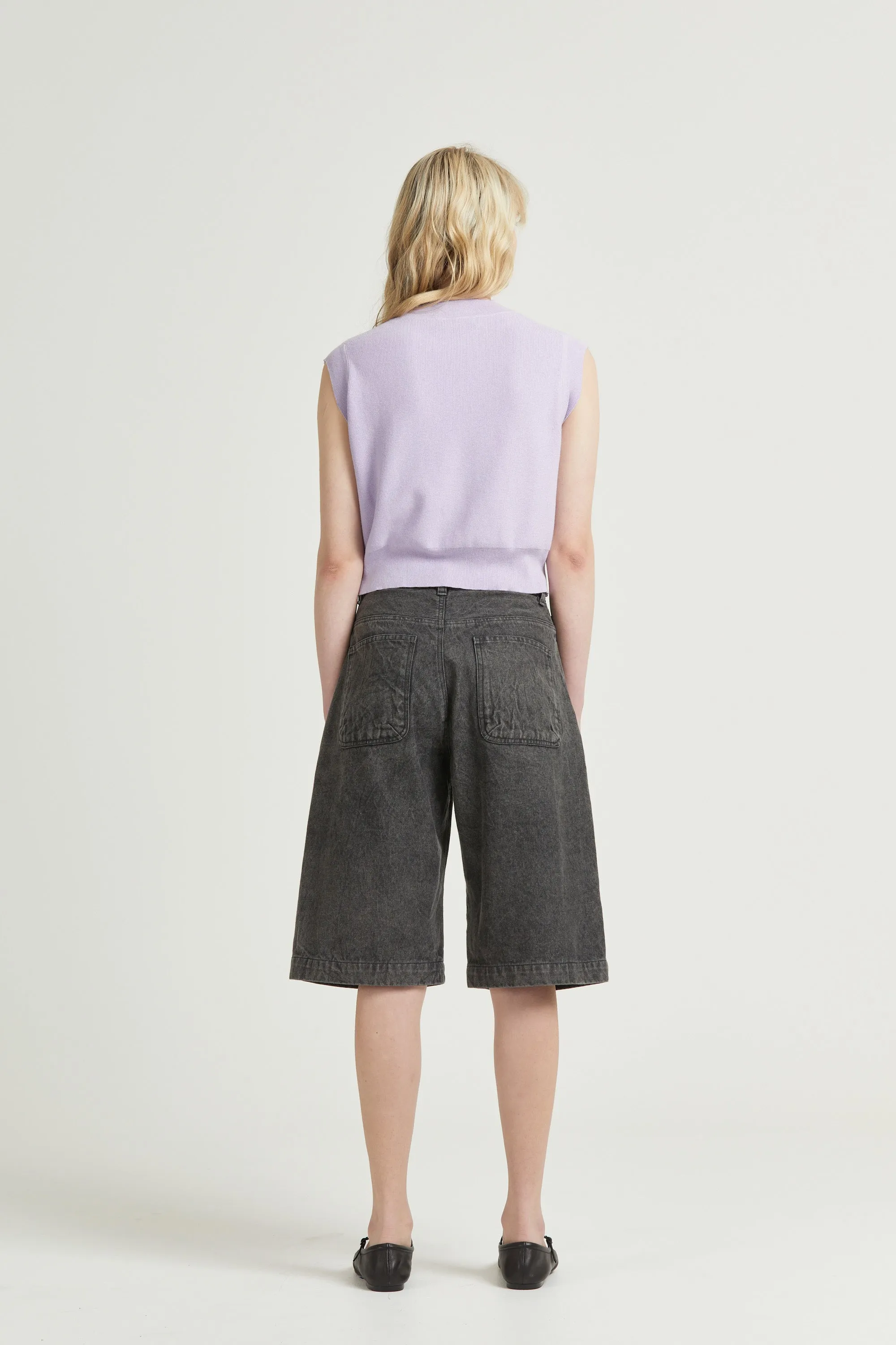 Silk Crew Vest, Lotus sold by Handsom product image thumbnail 4