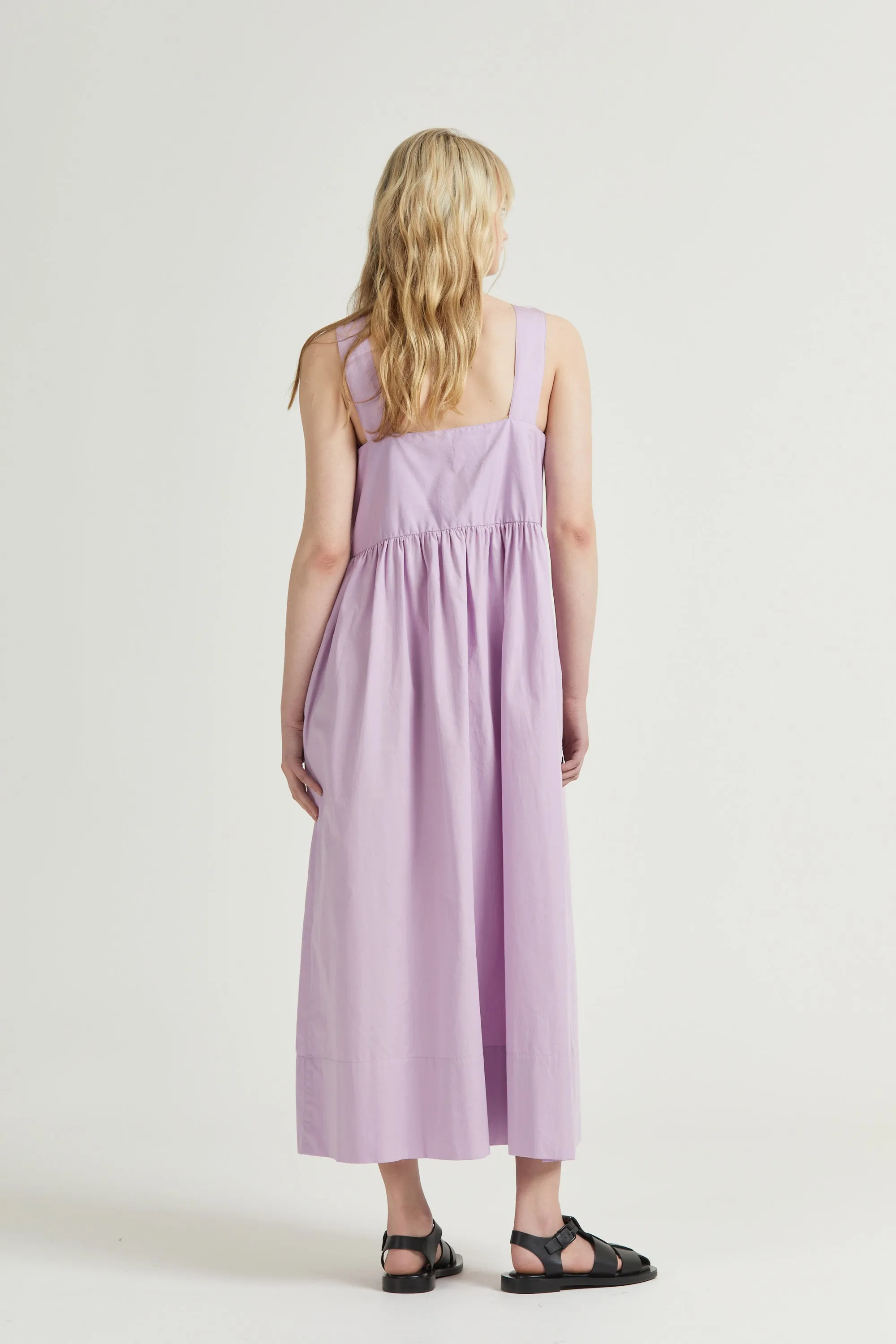 Poplin Tie Dress, Lotus sold by Handsom product image thumbnail 5