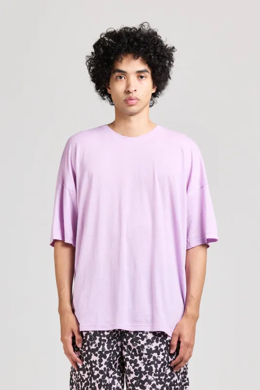 Maxi Tee, Linen Jersey, Lotus sold by Handsom