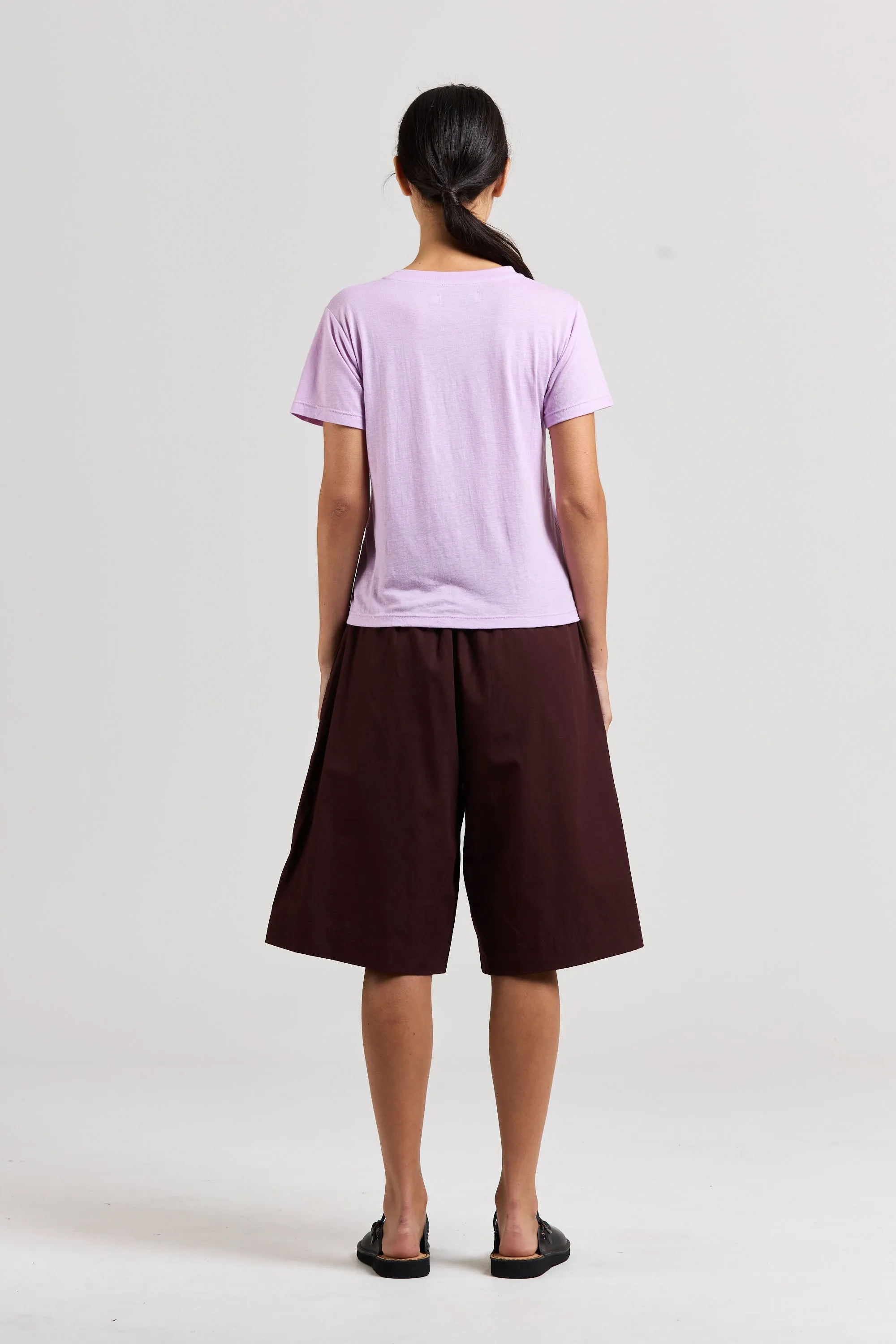 Pop Tee, Linen Jersey, Lotus sold by Handsom product image thumbnail 3