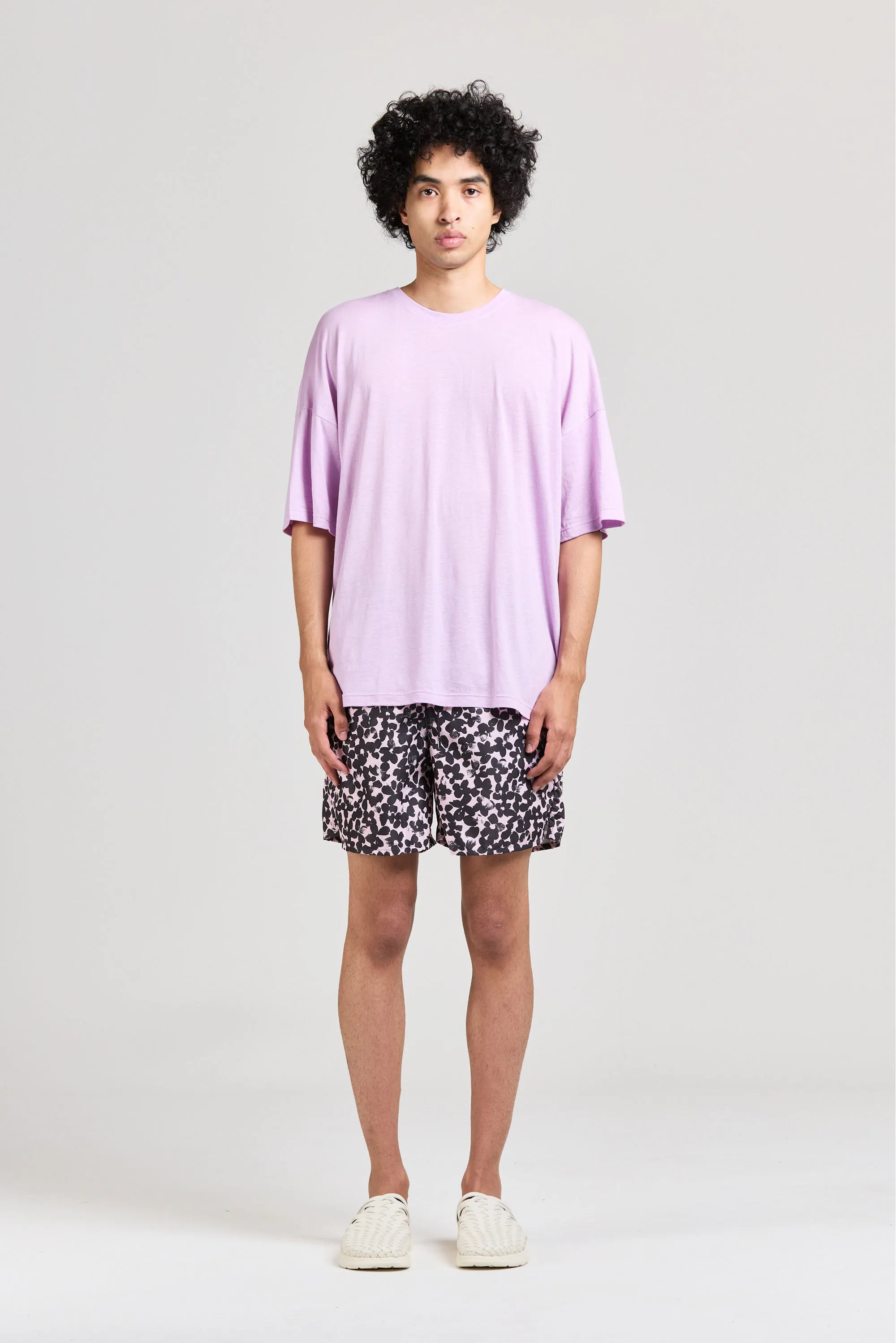 Swim Shorts, Flower Print, Lotus sold by Handsom