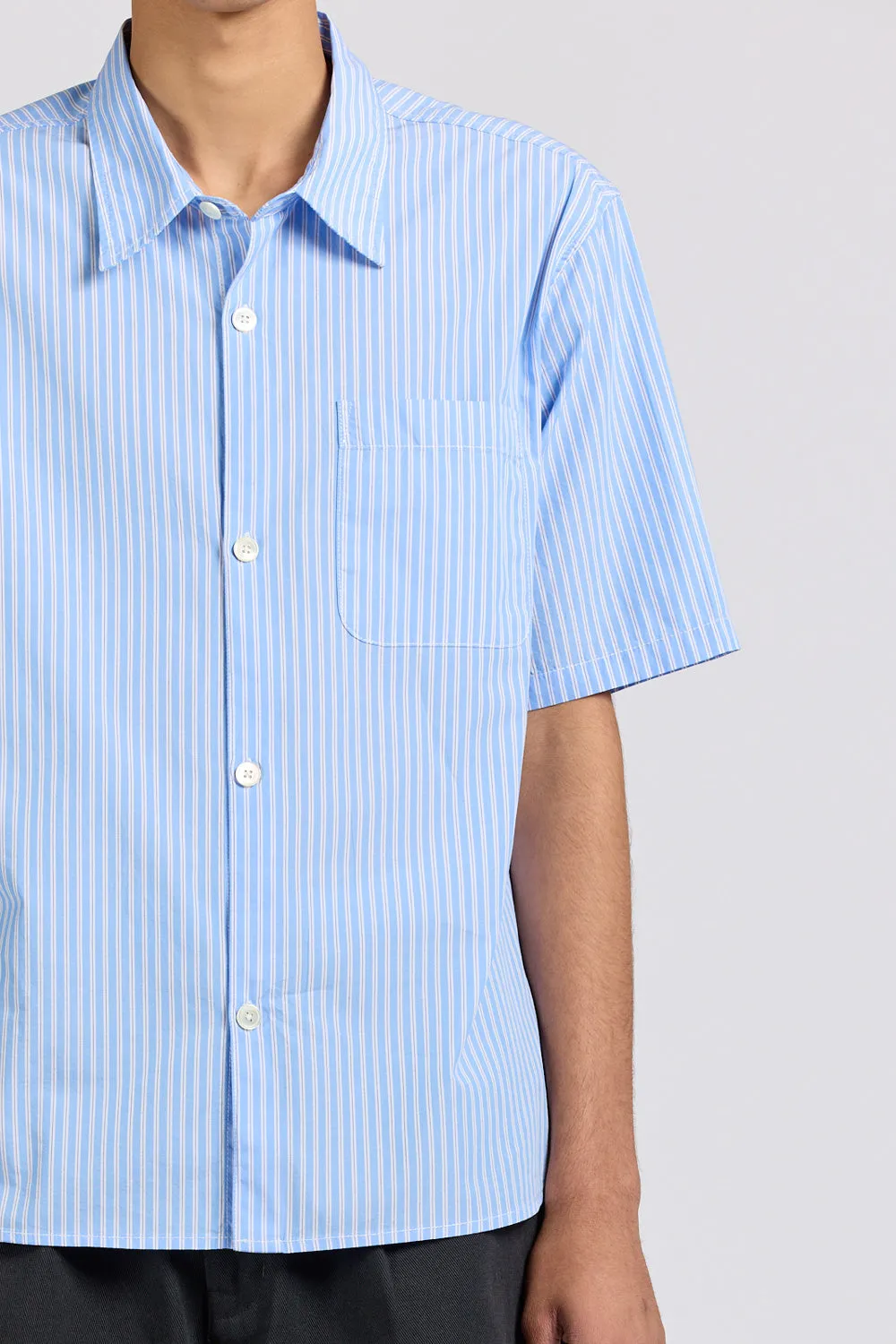 Super Shirt Short Sleeve, Sky Stripe sold by Handsom product image thumbnail 5
