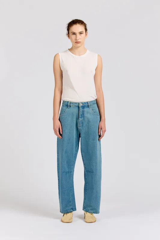 Tulip Selvedge Jean, Vintage Stonewash sold by Handsom