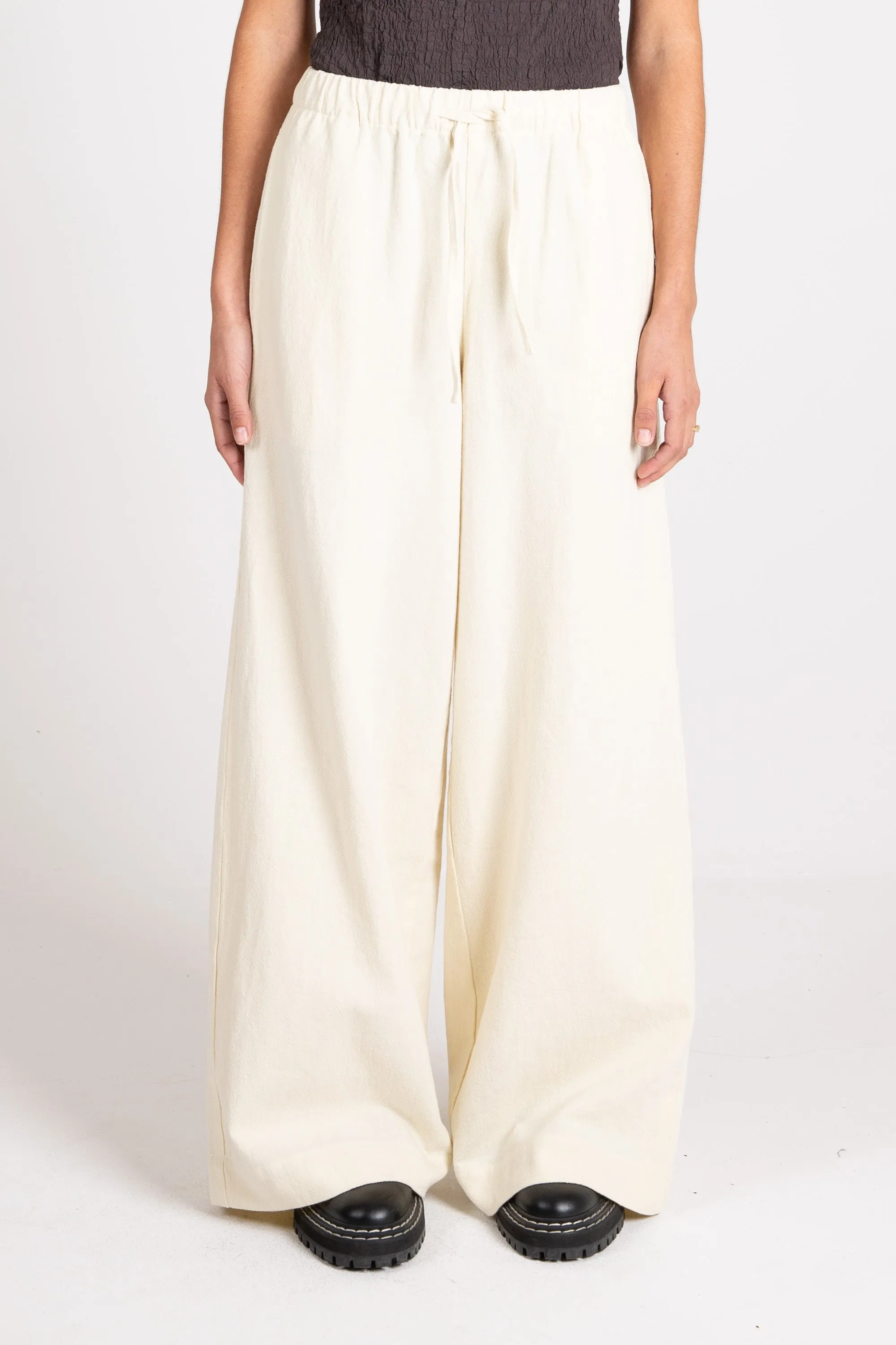 Soda Pant, Hachiko Linen, Ecru sold by Handsom product image thumbnail 2