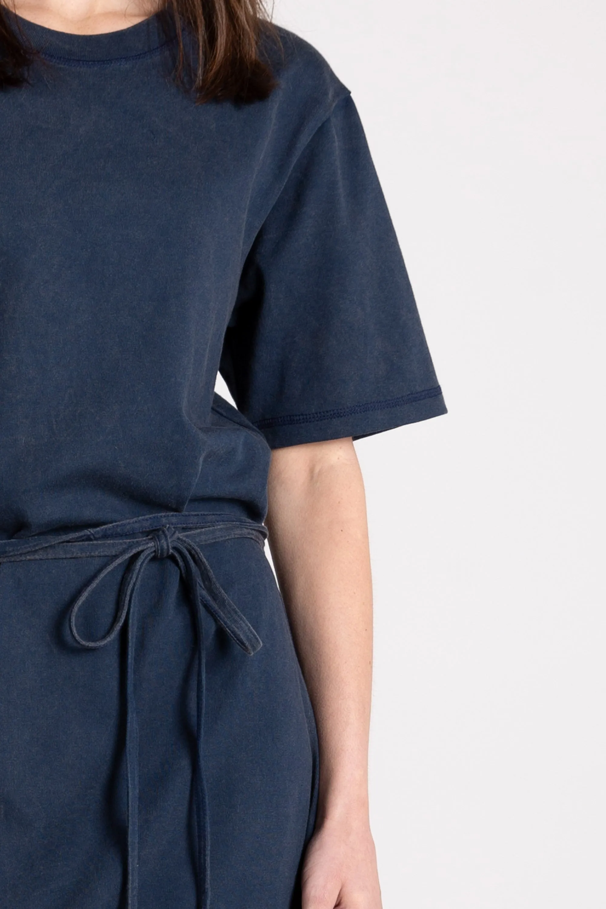 Arizona Tie Dress, Washed Navy sold by Handsom product image thumbnail 2