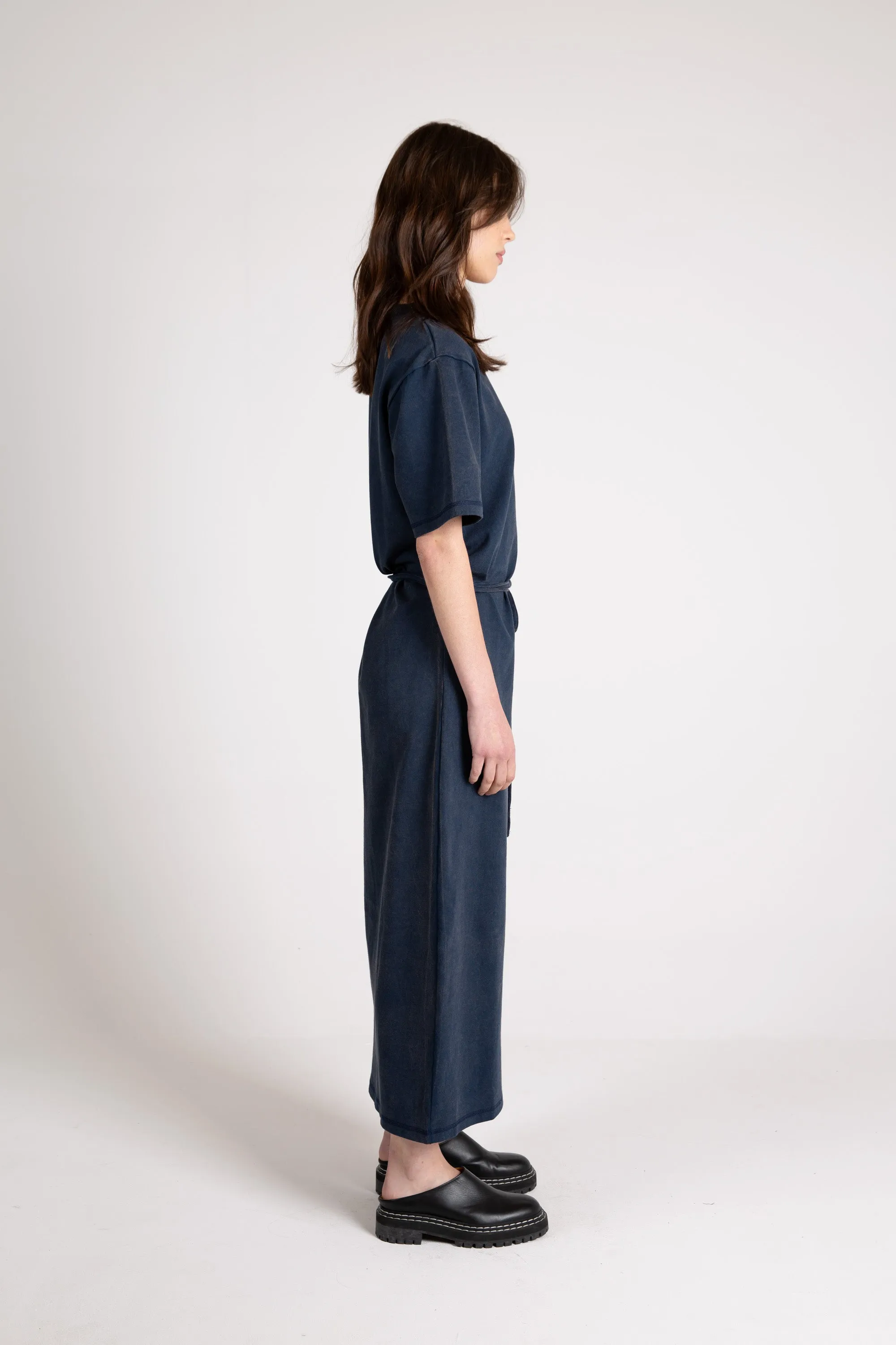 Arizona Tie Dress, Washed Navy sold by Handsom product image thumbnail 3