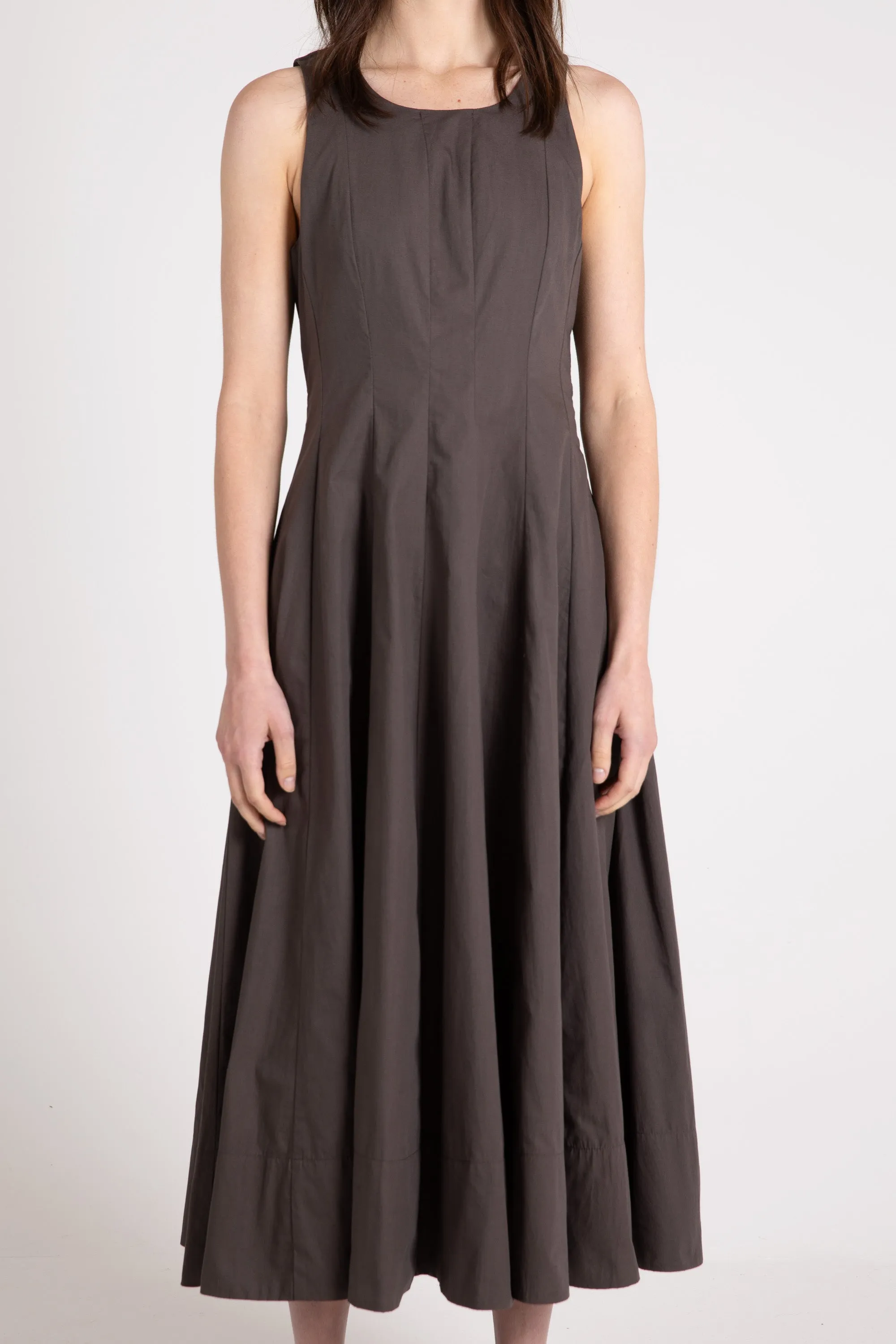 Arc Dress, Poplin, Espresso sold by Handsom product image thumbnail 2