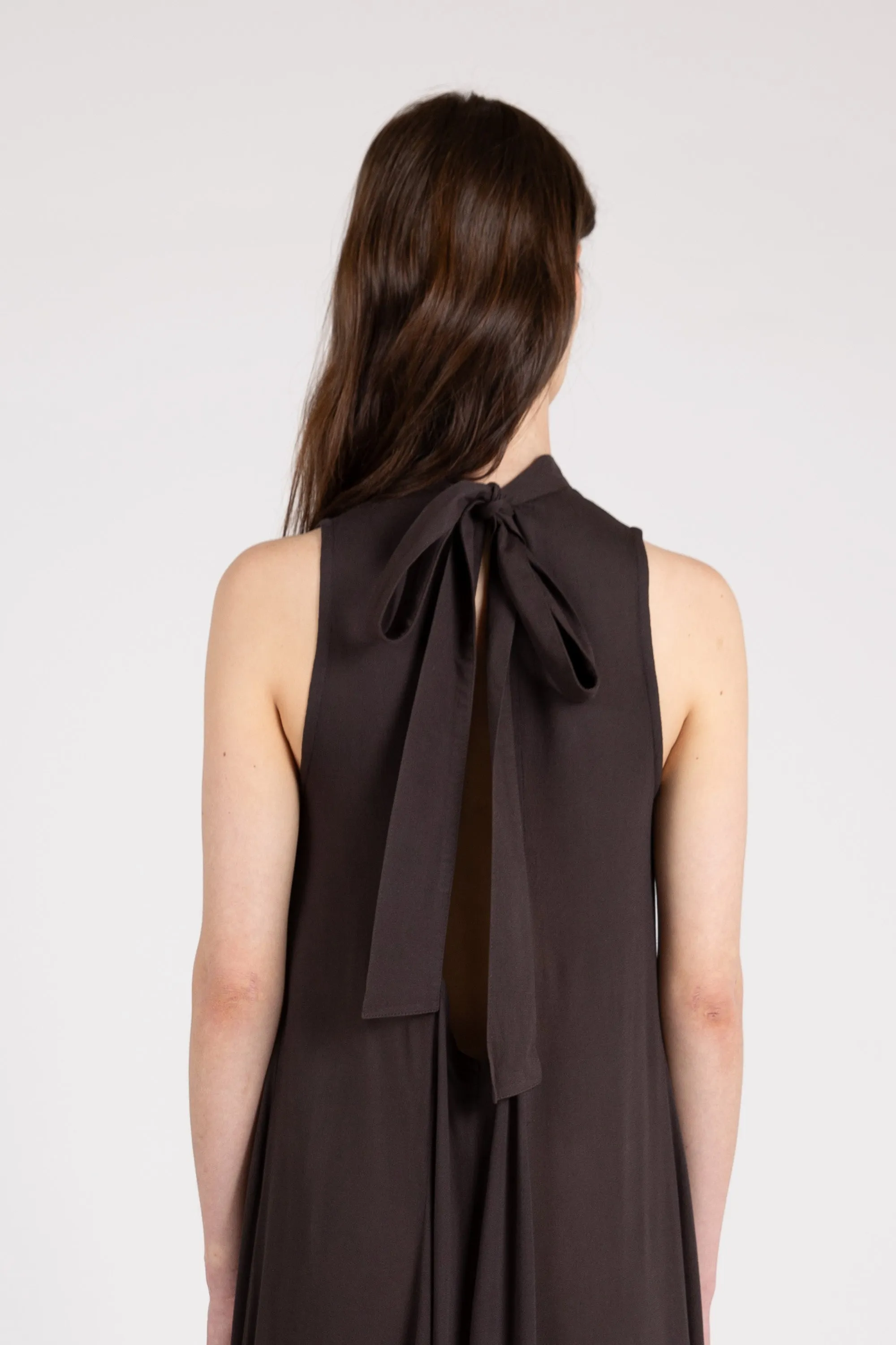 Glide Maxi Dress, Espresso sold by Handsom product image thumbnail 2