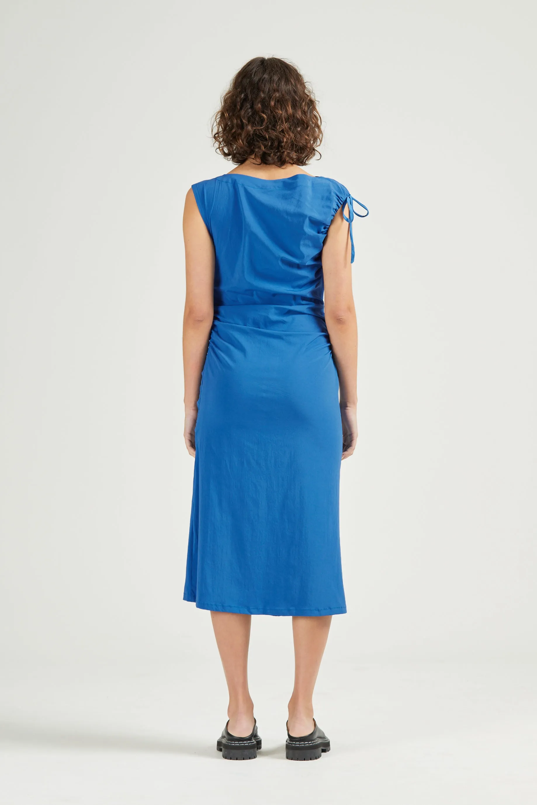 Asymmetric Dress, Cobalt sold by Handsom product image thumbnail 4