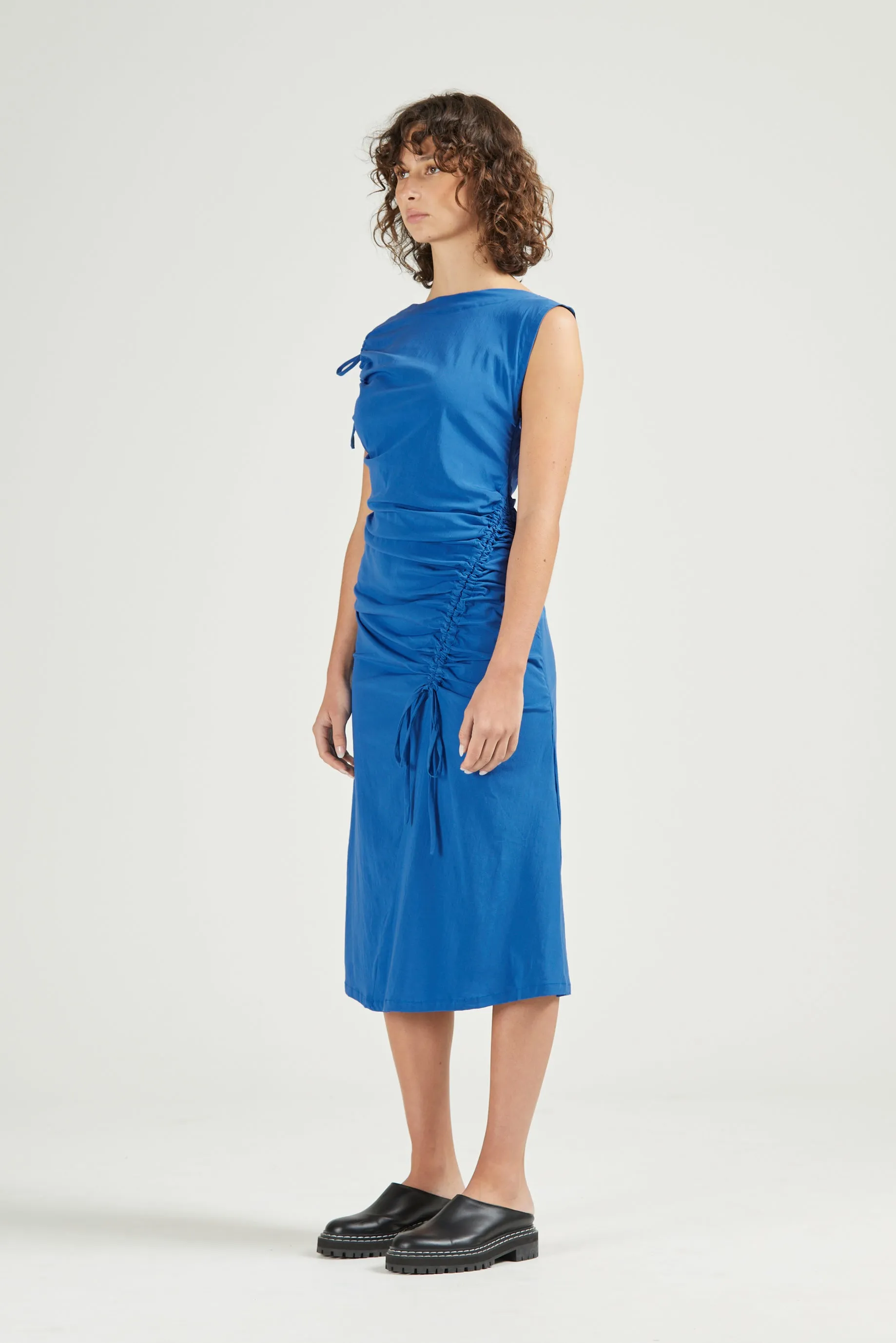 Asymmetric Dress, Cobalt sold by Handsom product image thumbnail 3