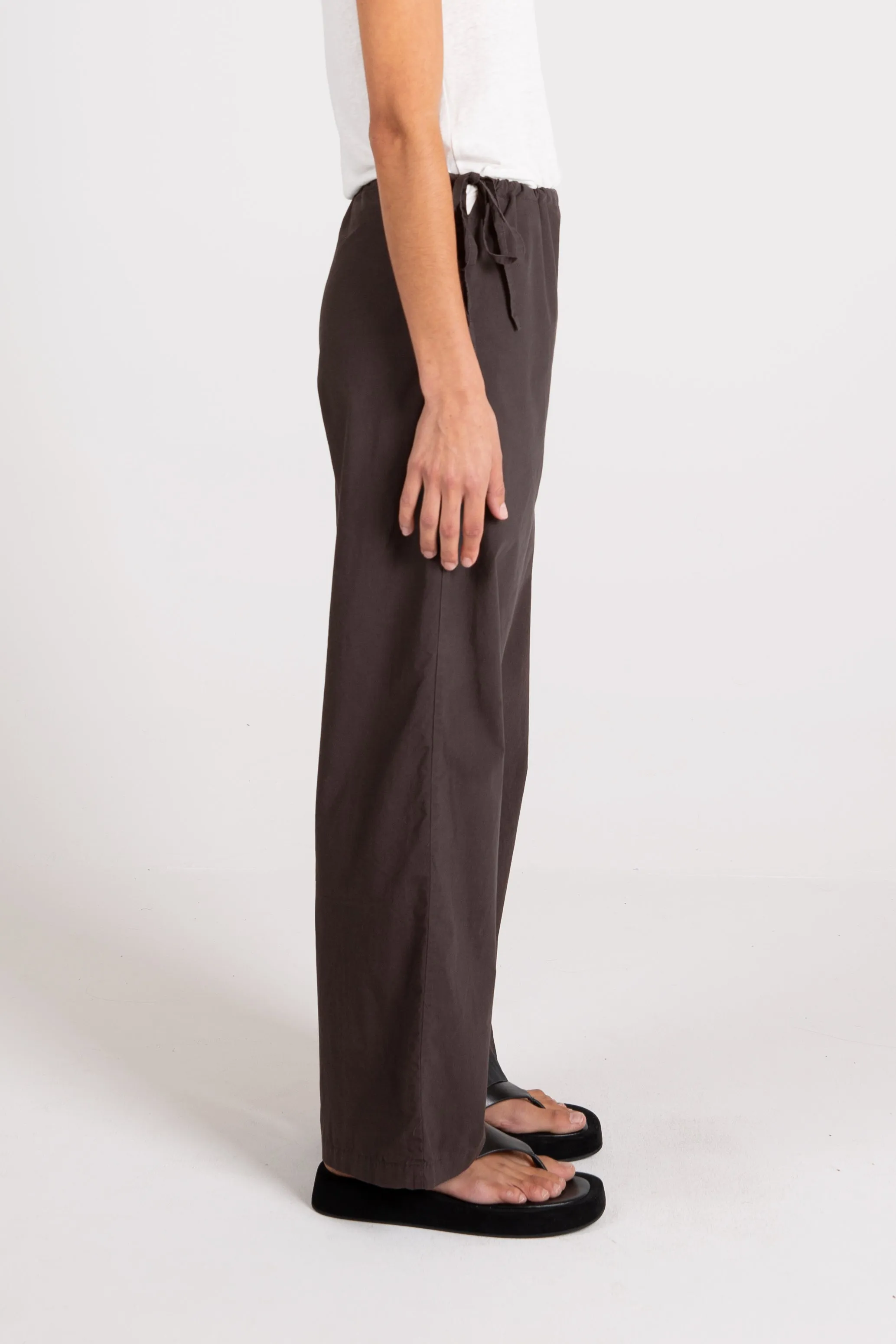Loop Pant, Poplin, Espresso sold by Handsom product image thumbnail 4