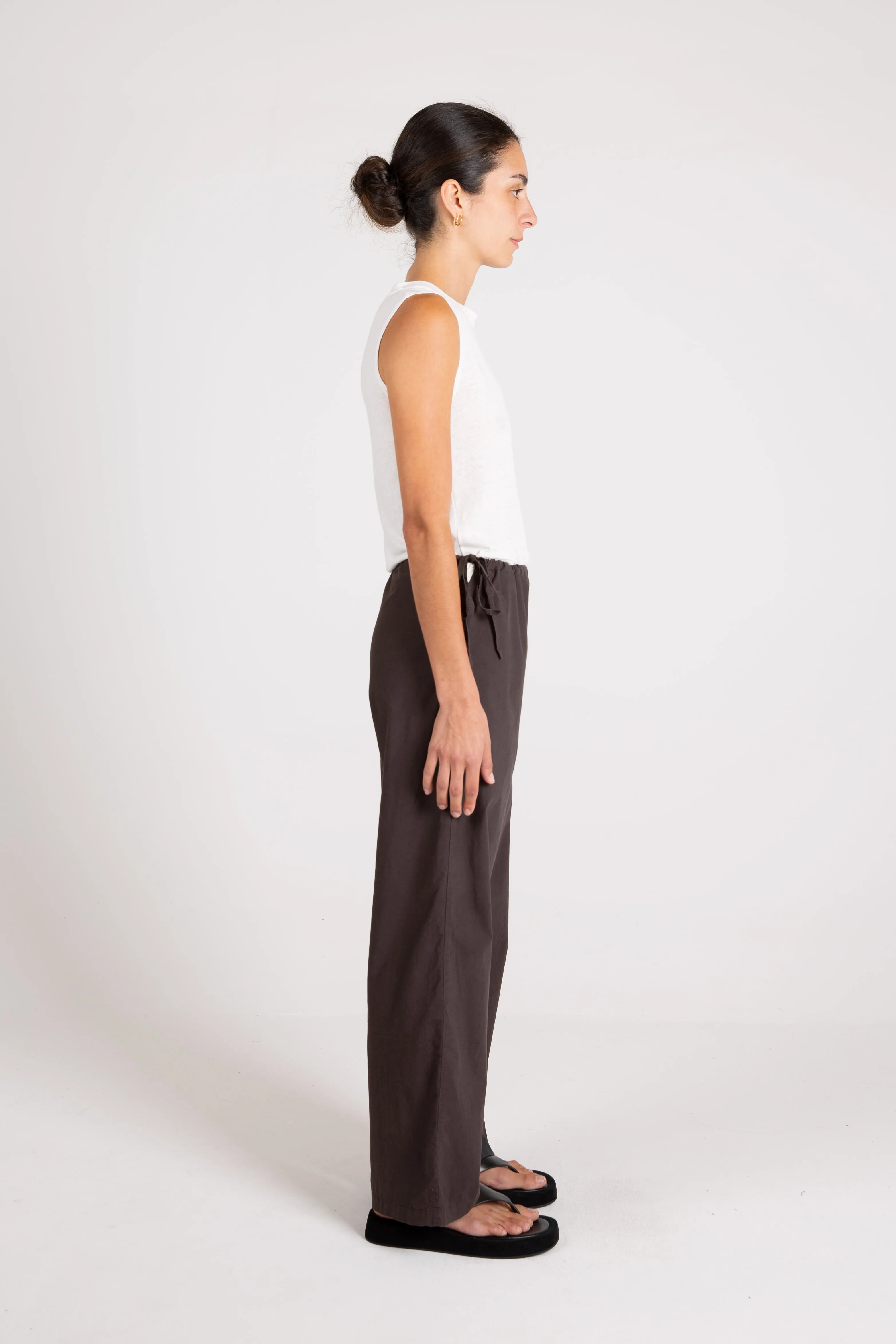 Loop Pant, Poplin, Espresso sold by Handsom product image thumbnail 2