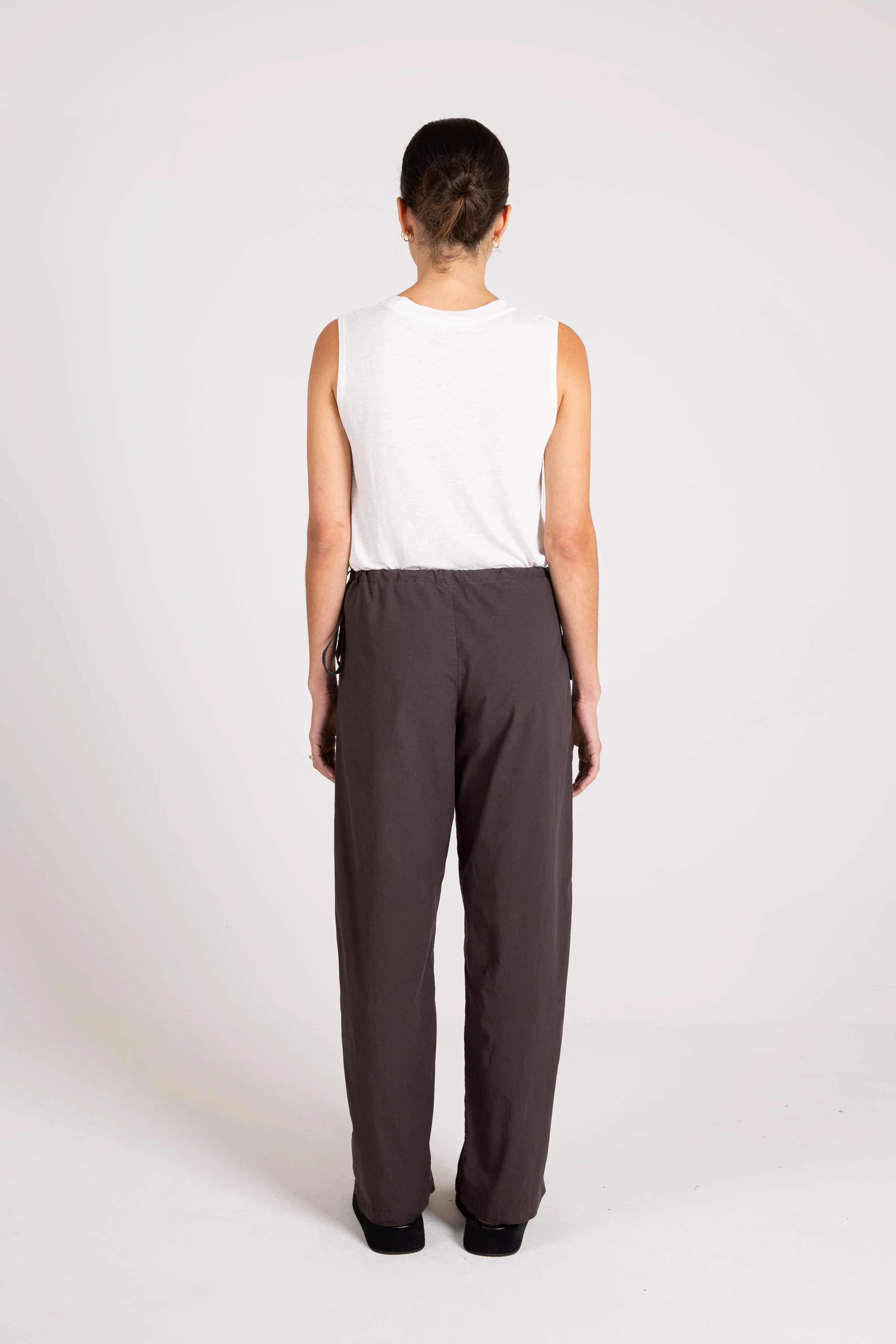 Loop Pant, Poplin, Espresso sold by Handsom product image thumbnail 3