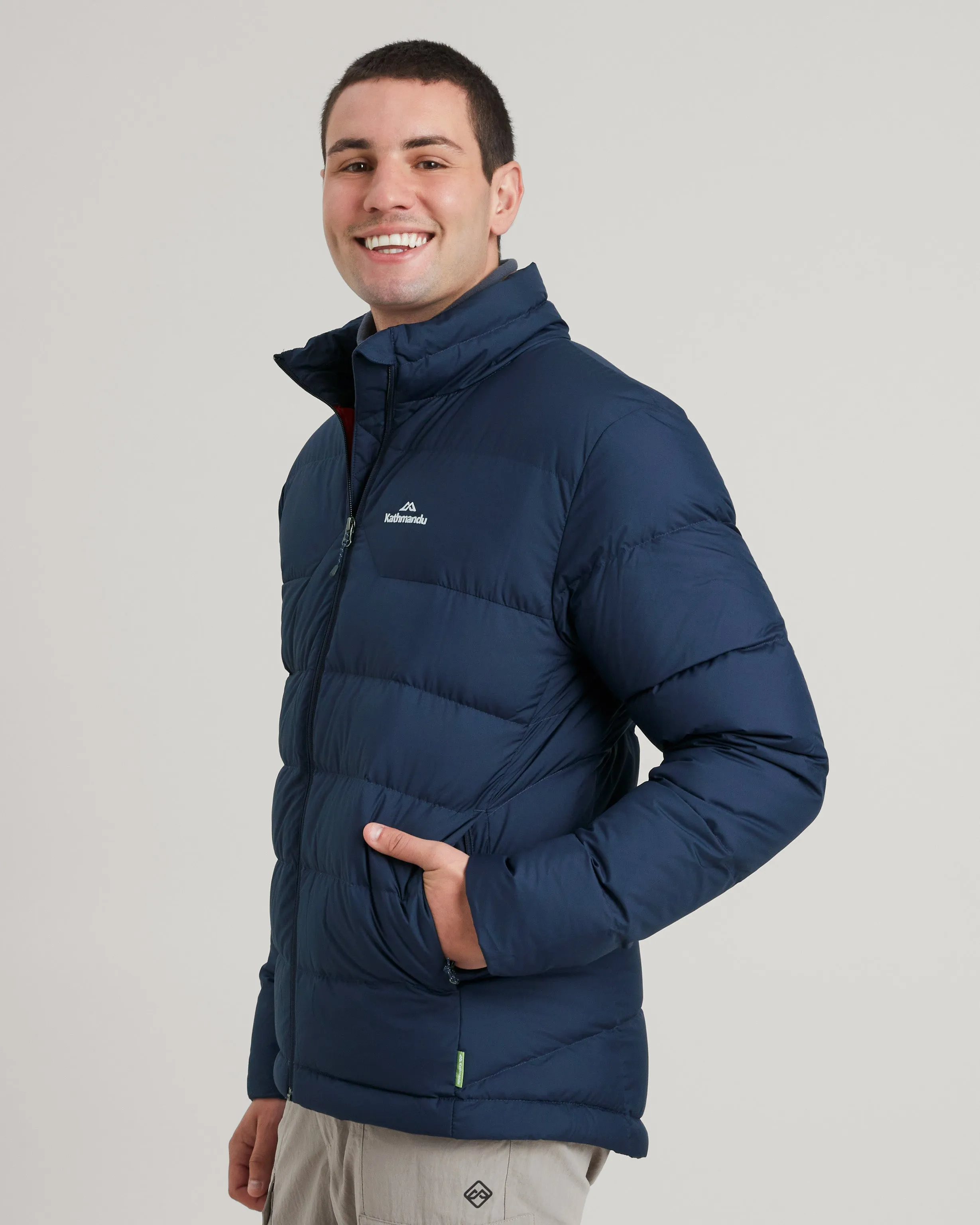 Men's Epiq Down Jacket - Midnight Navy sold by Kathmandu Outdoor