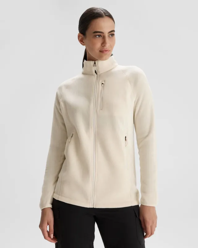 Women's Ridge 100 PrimaLoft Bio Fleece Jacket - Natural sold by Kathmandu Outdoor