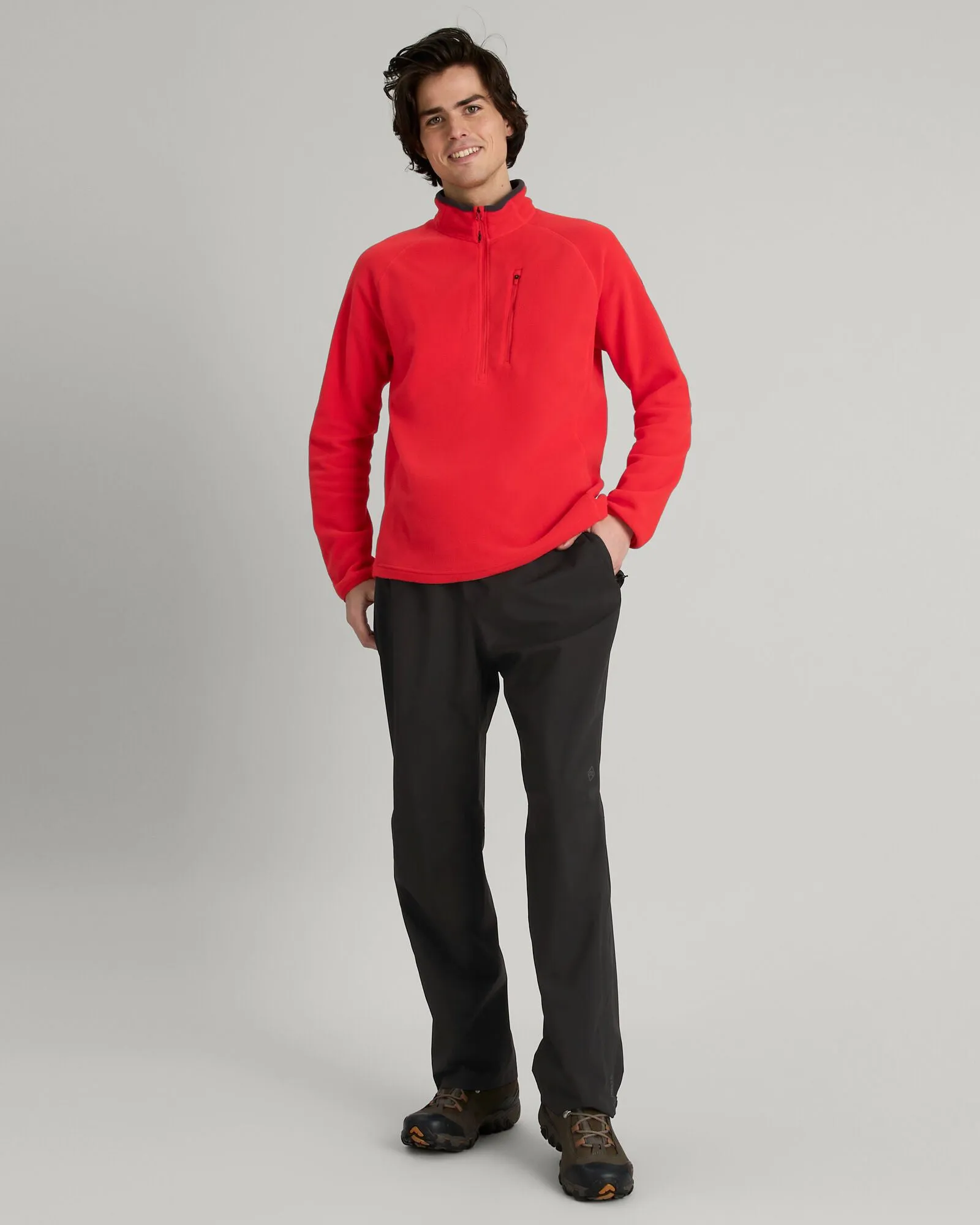 Men's Trailhead Stretch 2.5-layer Rain Pants - Black Stingray sold by Kathmandu Outdoor product image thumbnail 2