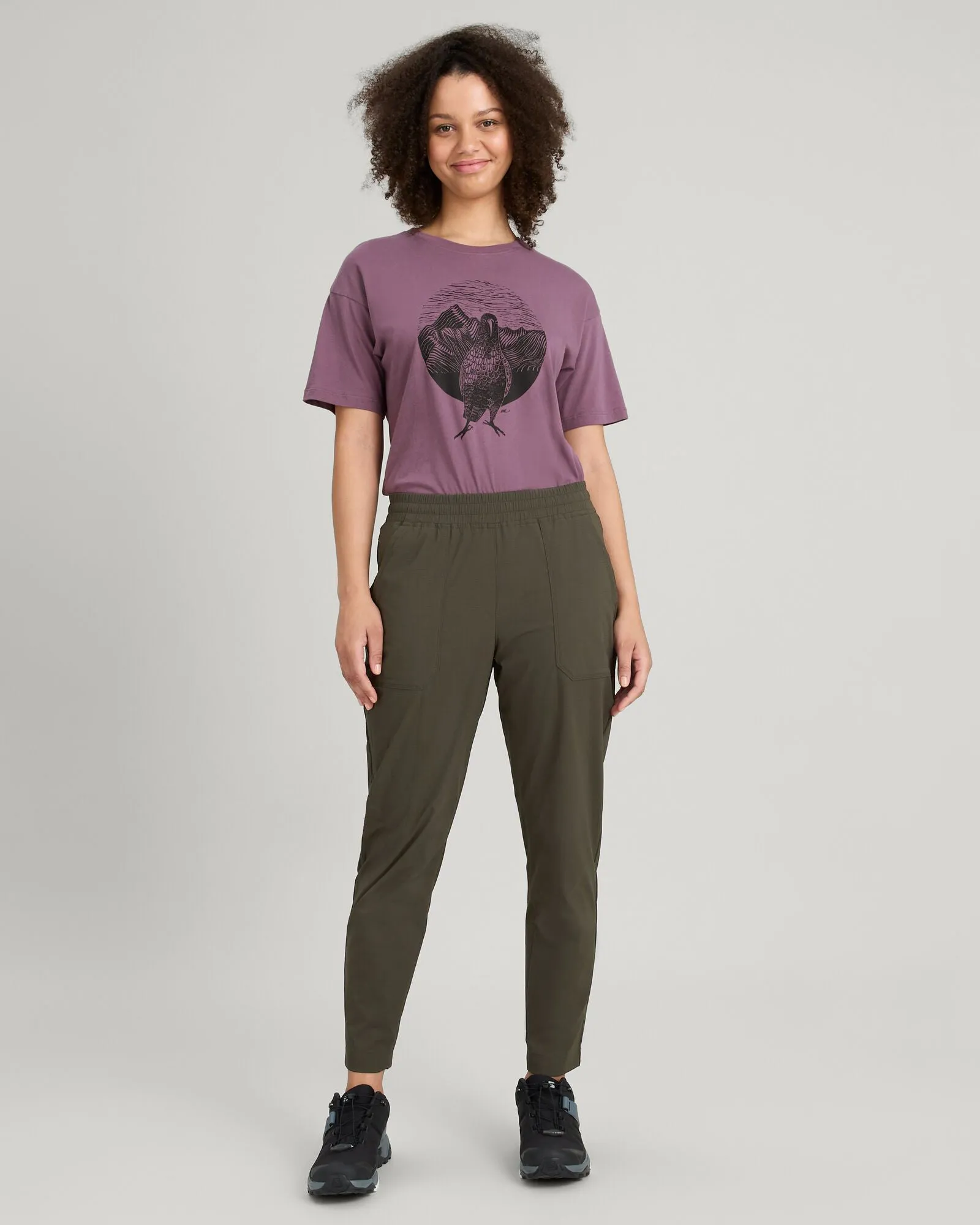 Women's Miro Tapered Pants - Dark Moss sold by Kathmandu Outdoor product image thumbnail 2