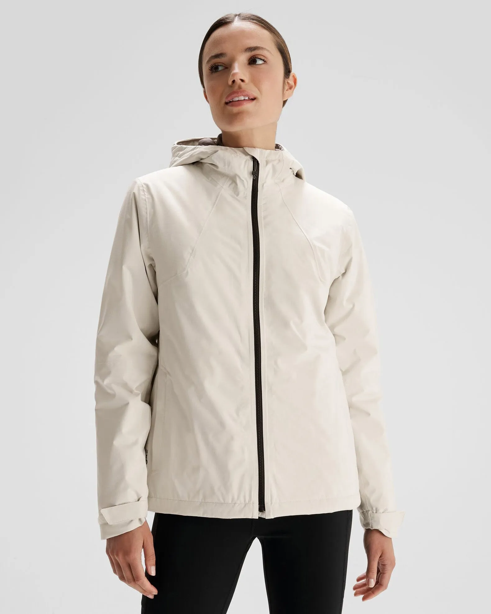 Women's Trailhead 2L Insulated Rain Jacket - Natural sold by Kathmandu Outdoor