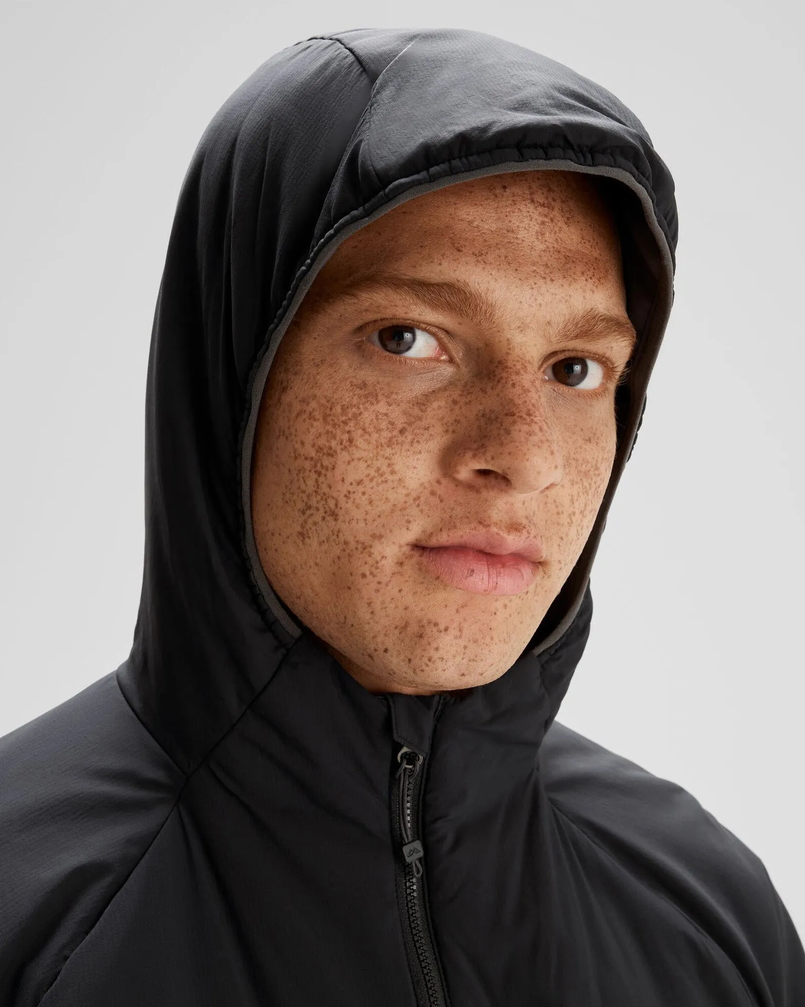 Men's Seeker PrimaLoft® Active Hooded Jacket - Black Stingray sold by Kathmandu Outdoor product image thumbnail 5