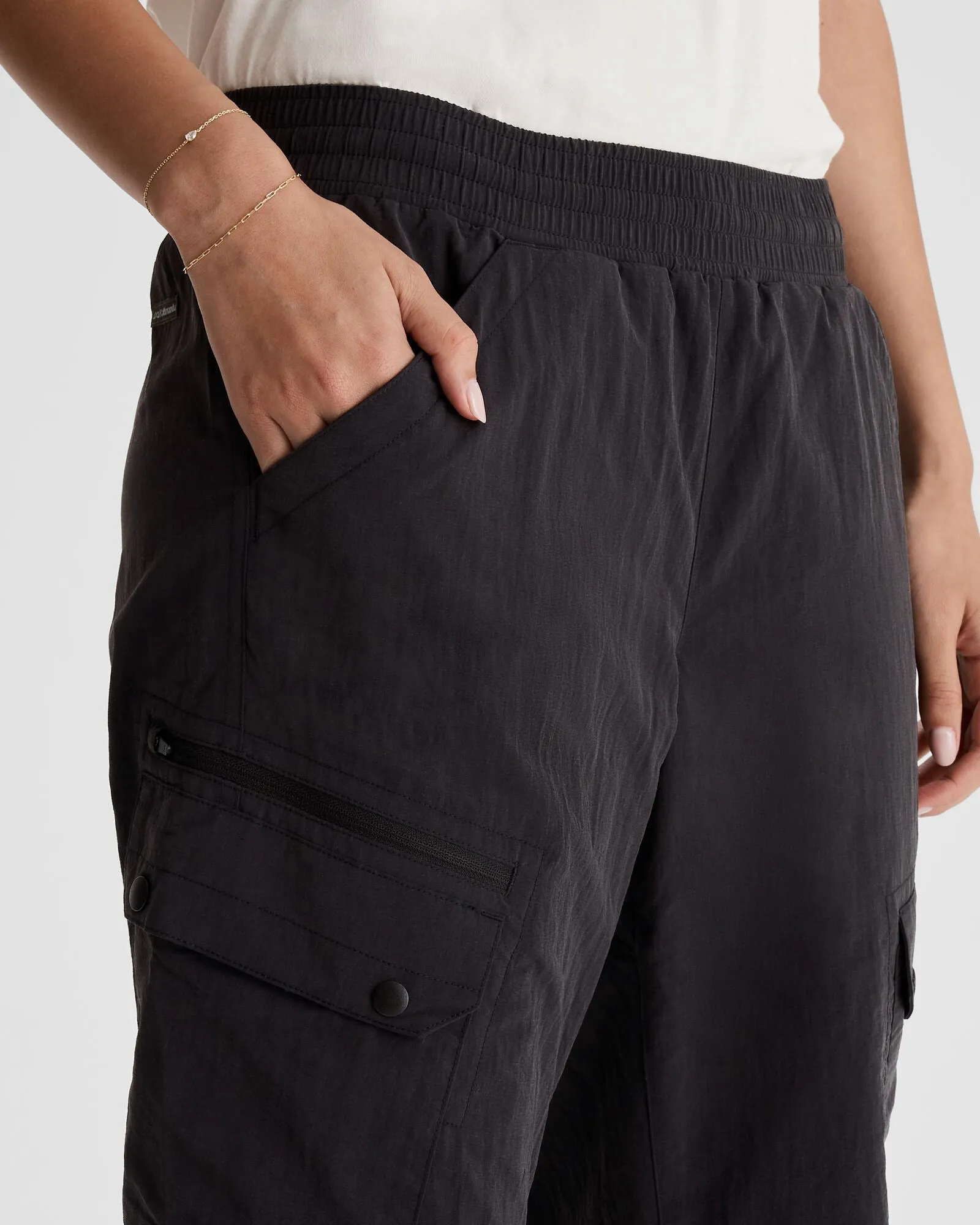 Women's EVRY-Day Lined Cargo Pants - Black sold by Kathmandu Outdoor product image thumbnail 5