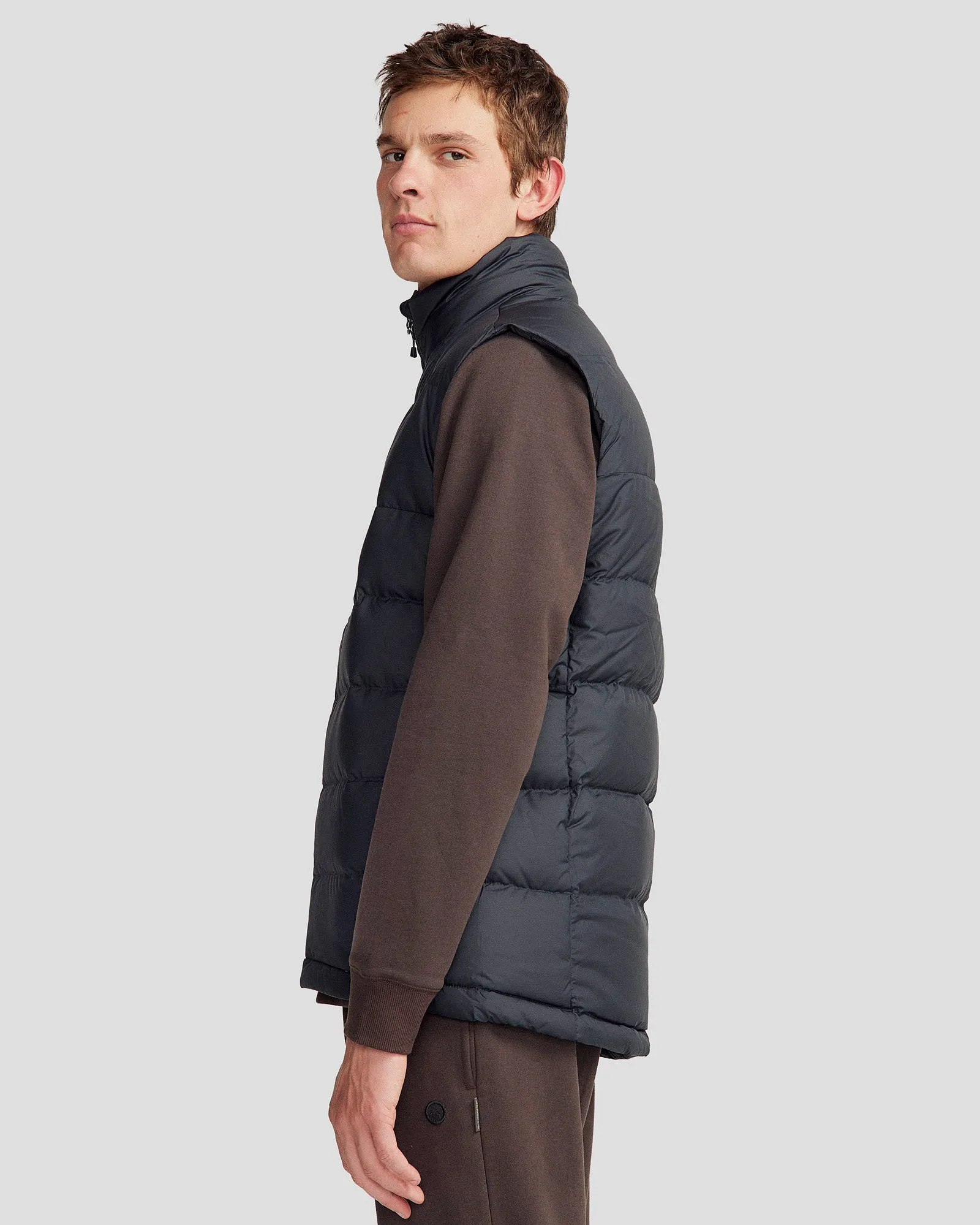 Men's Epiq Down Vest - Black sold by Kathmandu Outdoor product image thumbnail 3