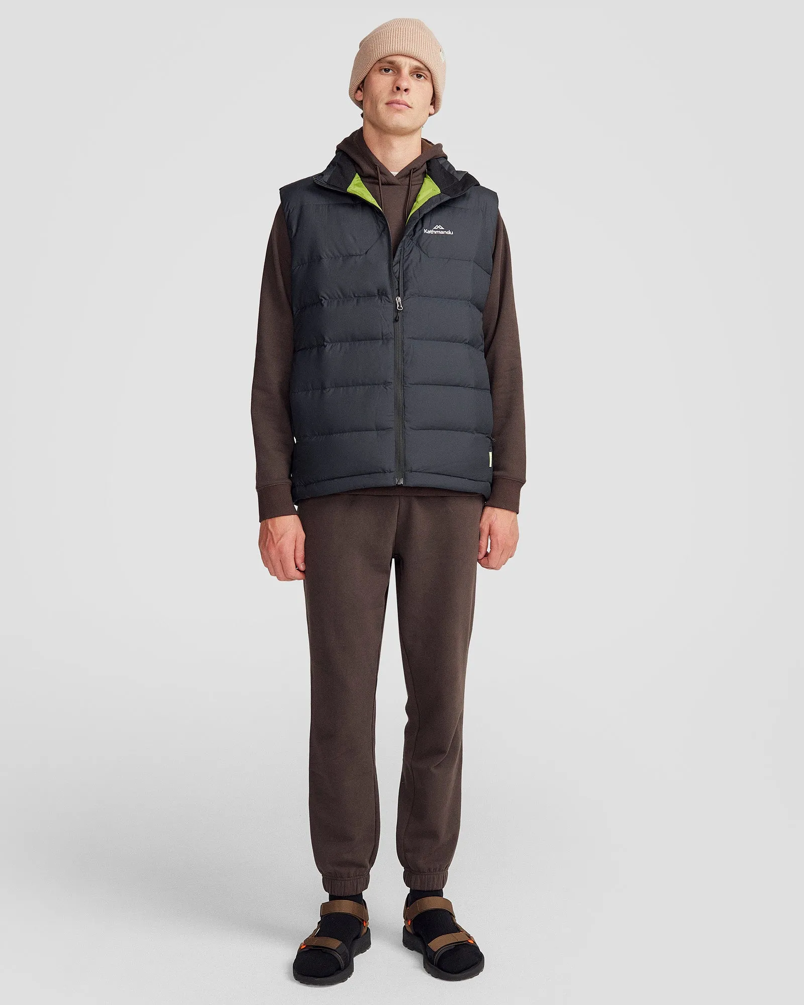 Men's Epiq Down Vest - Black sold by Kathmandu Outdoor product image thumbnail 2