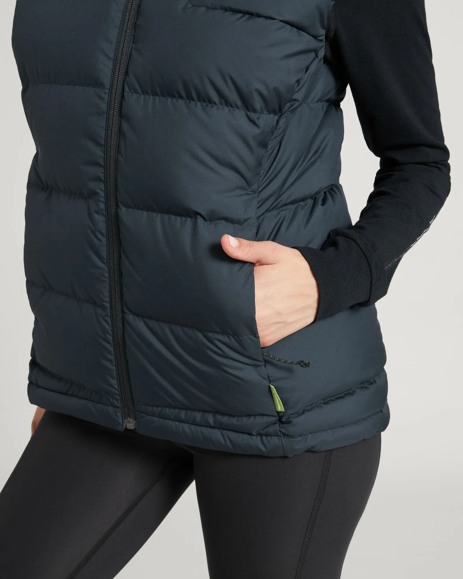 Women's Epiq Down Vest - Black sold by Kathmandu Outdoor product image thumbnail 4