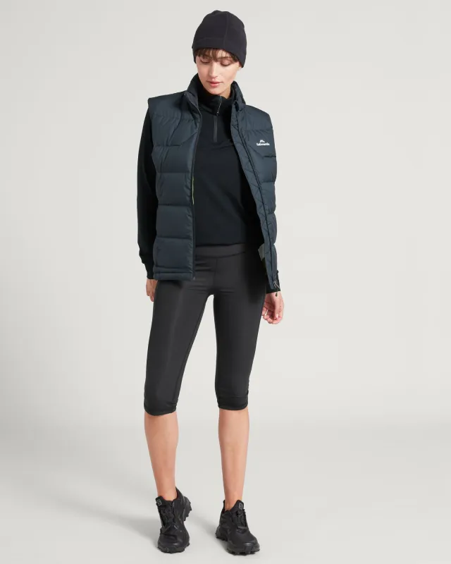 Women's Epiq Down Vest - Black sold by Kathmandu Outdoor