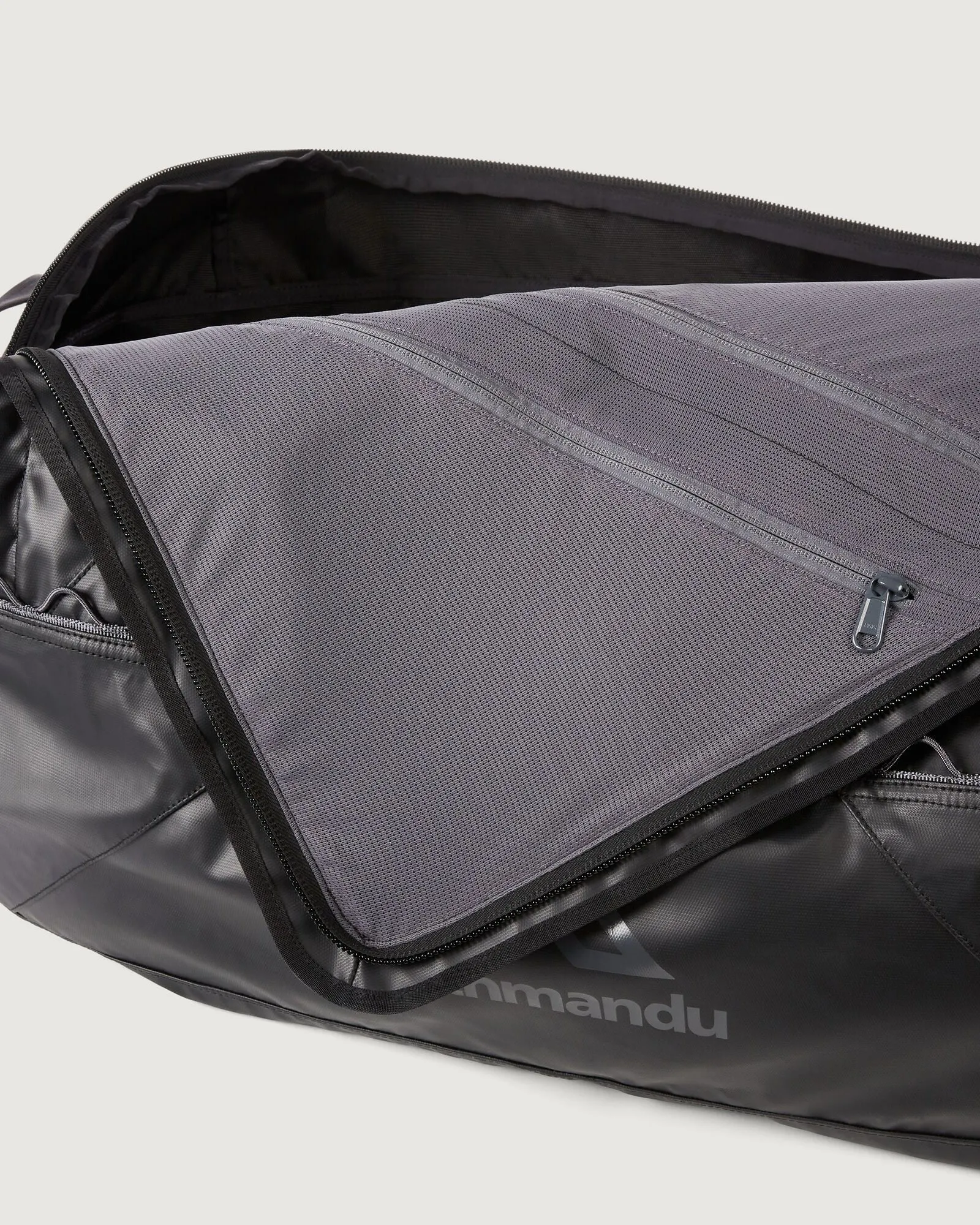 Indus Duffel - 90L - Black sold by Kathmandu Outdoor product image thumbnail 3