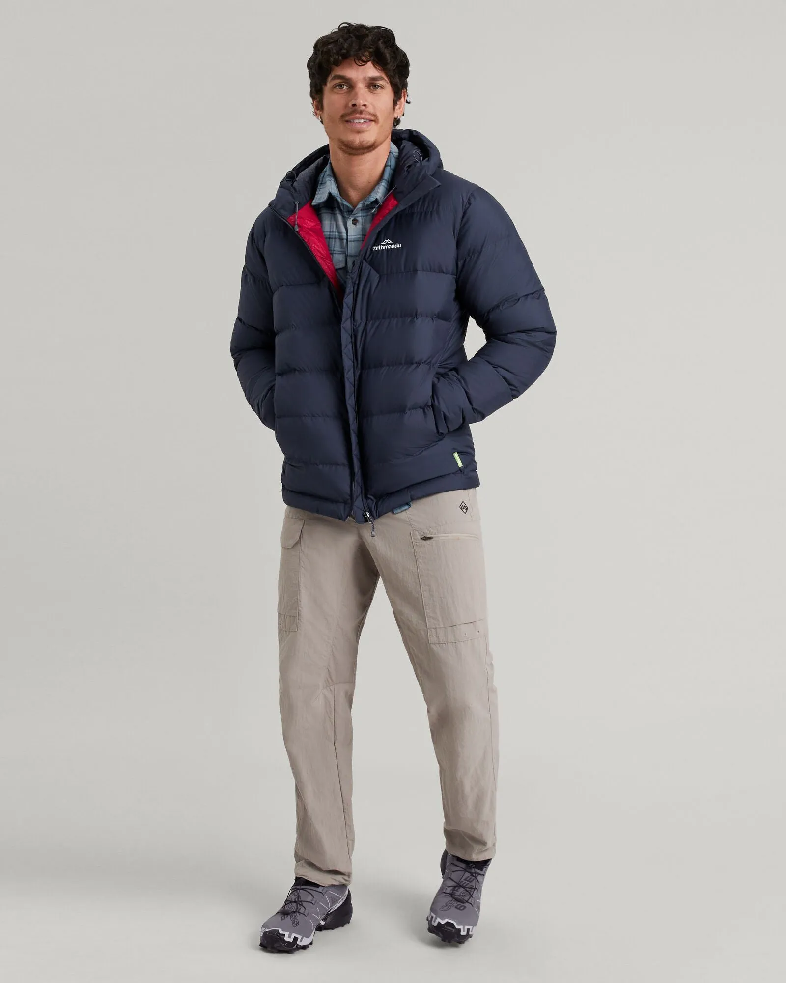 Men's Epiq Hooded Down Jacket - Midnight Navy sold by Kathmandu Outdoor product image thumbnail 2