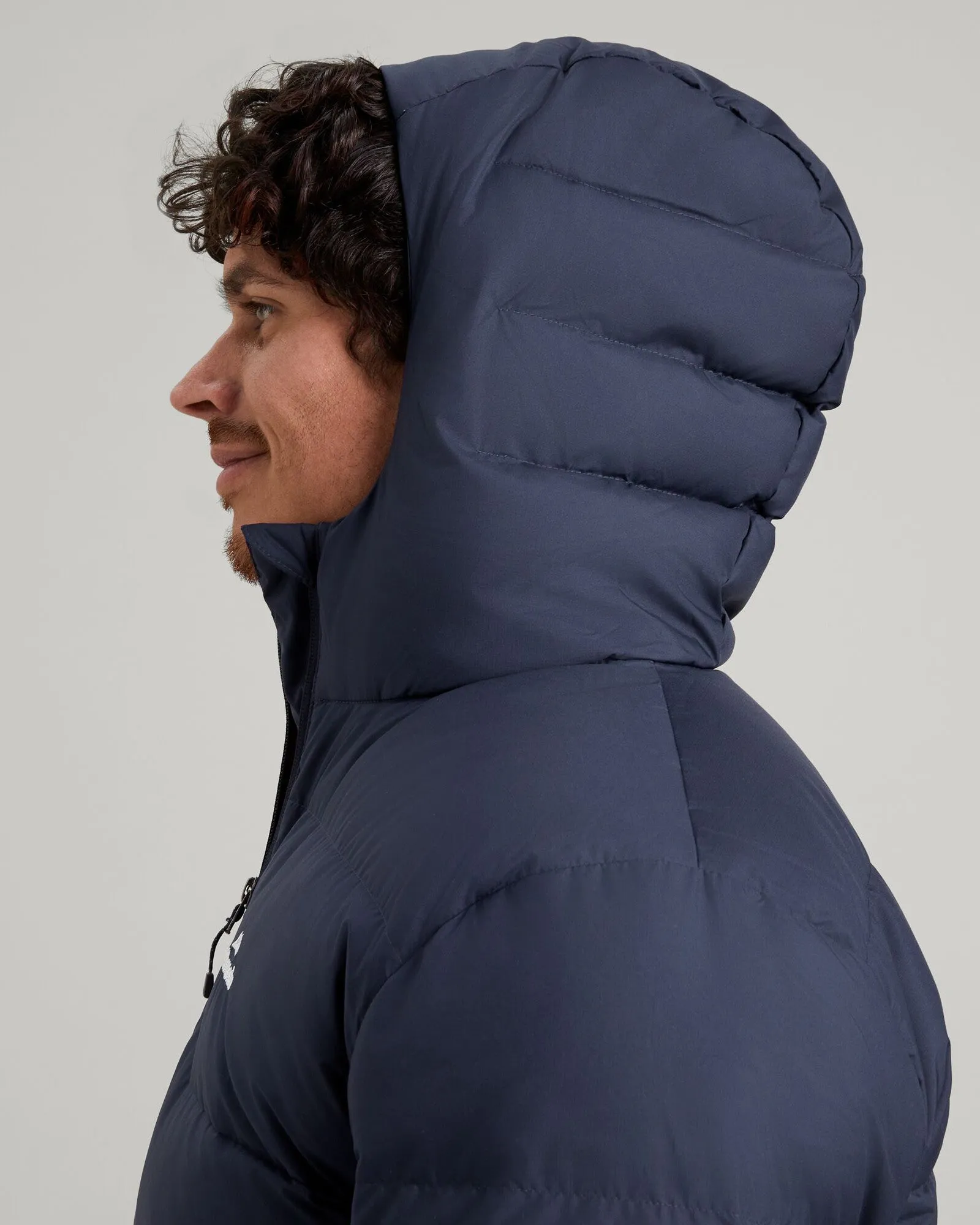 Men's Epiq Hooded Down Jacket - Midnight Navy sold by Kathmandu Outdoor product image thumbnail 5