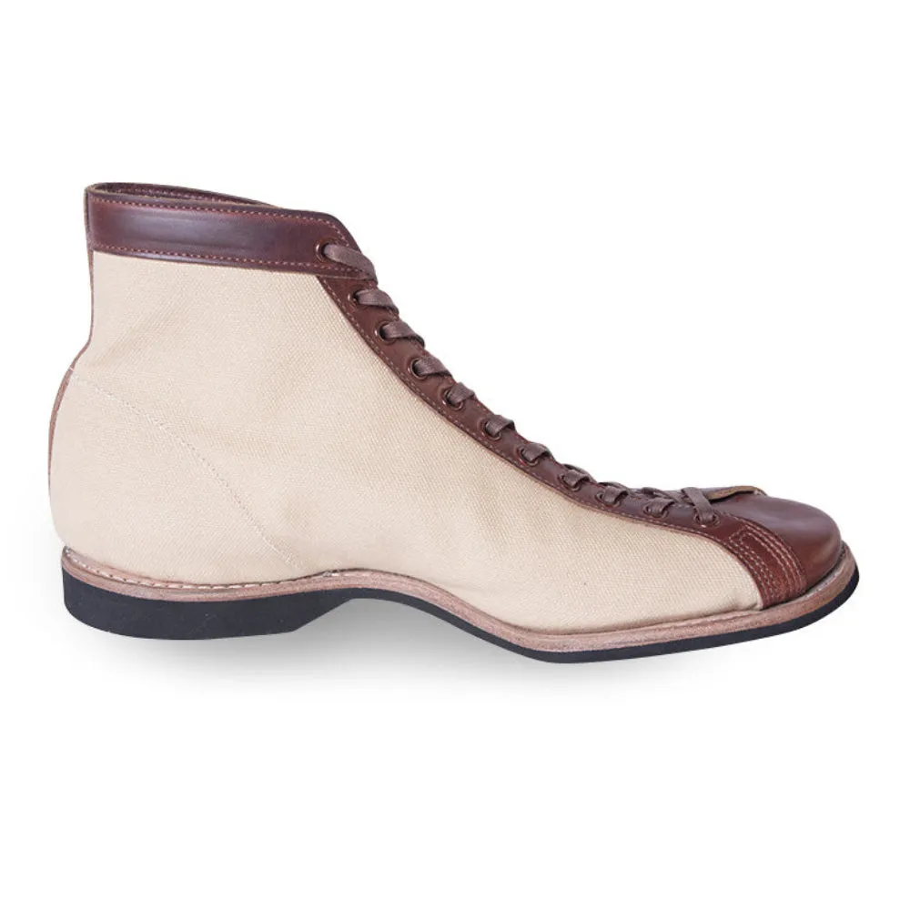 Mast Trainer Brown × Ivory Canvas sold by Brass Shoe Co. product image thumbnail 3